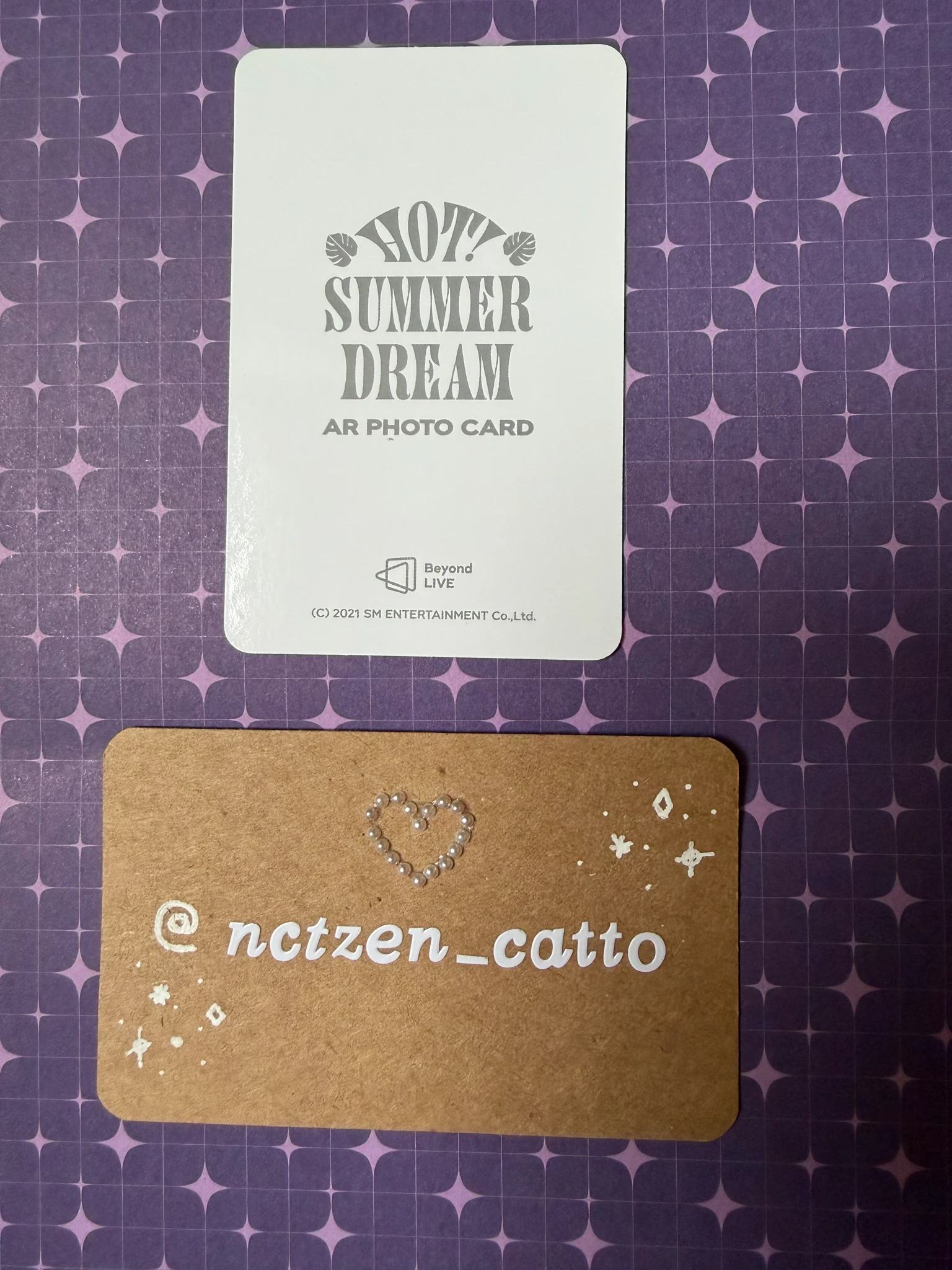 NCT DREAM Jeno NCT DREAM - Jeno - Beyond LIVE – 'Hot! Summer Dream' Online Fanmeeting Event merch photocard special AR ticket set listing photo 2