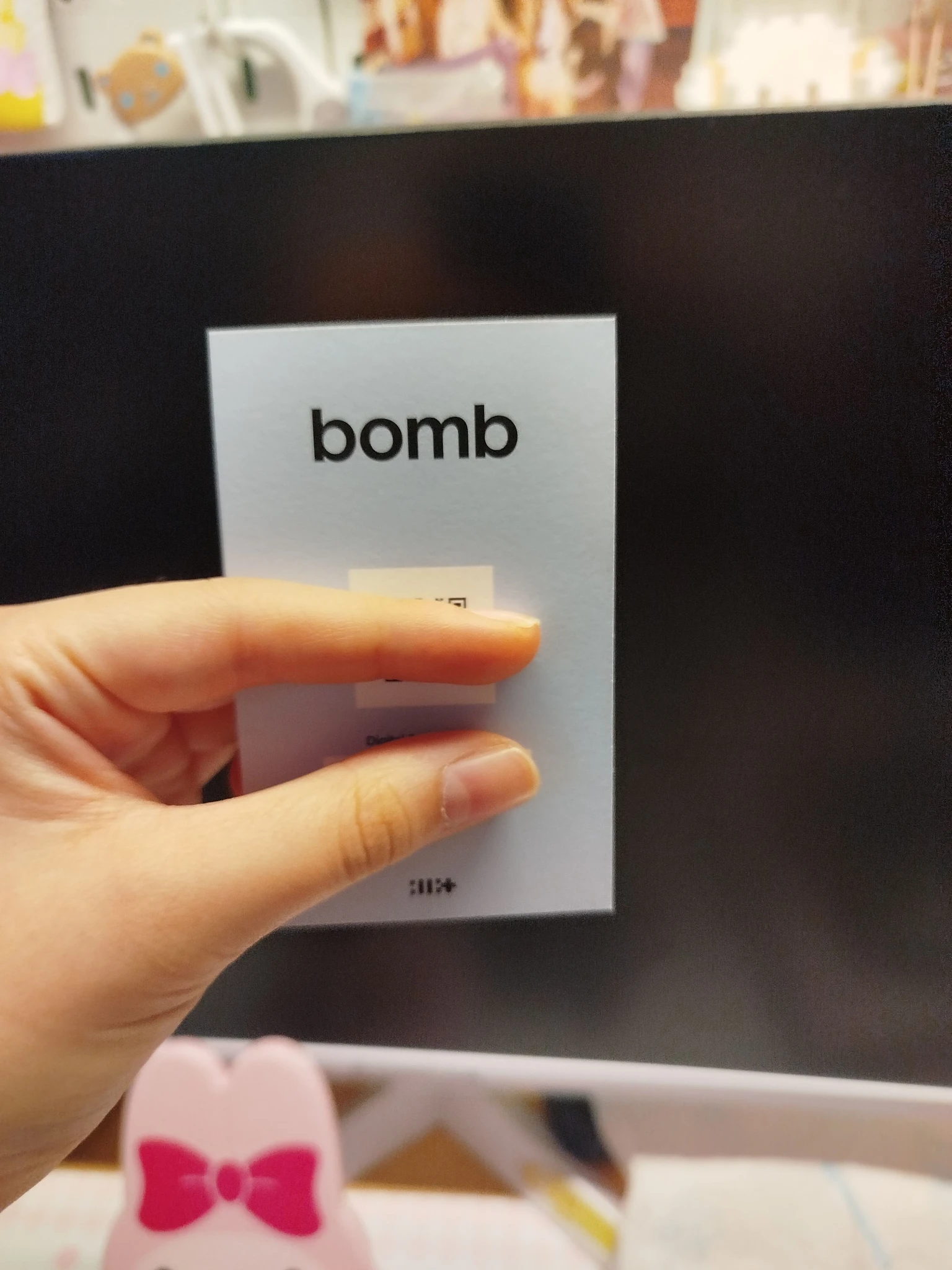 ILLIT ILLIT - bomb Album weverse albums ver. qr card album photocard listing photo 2