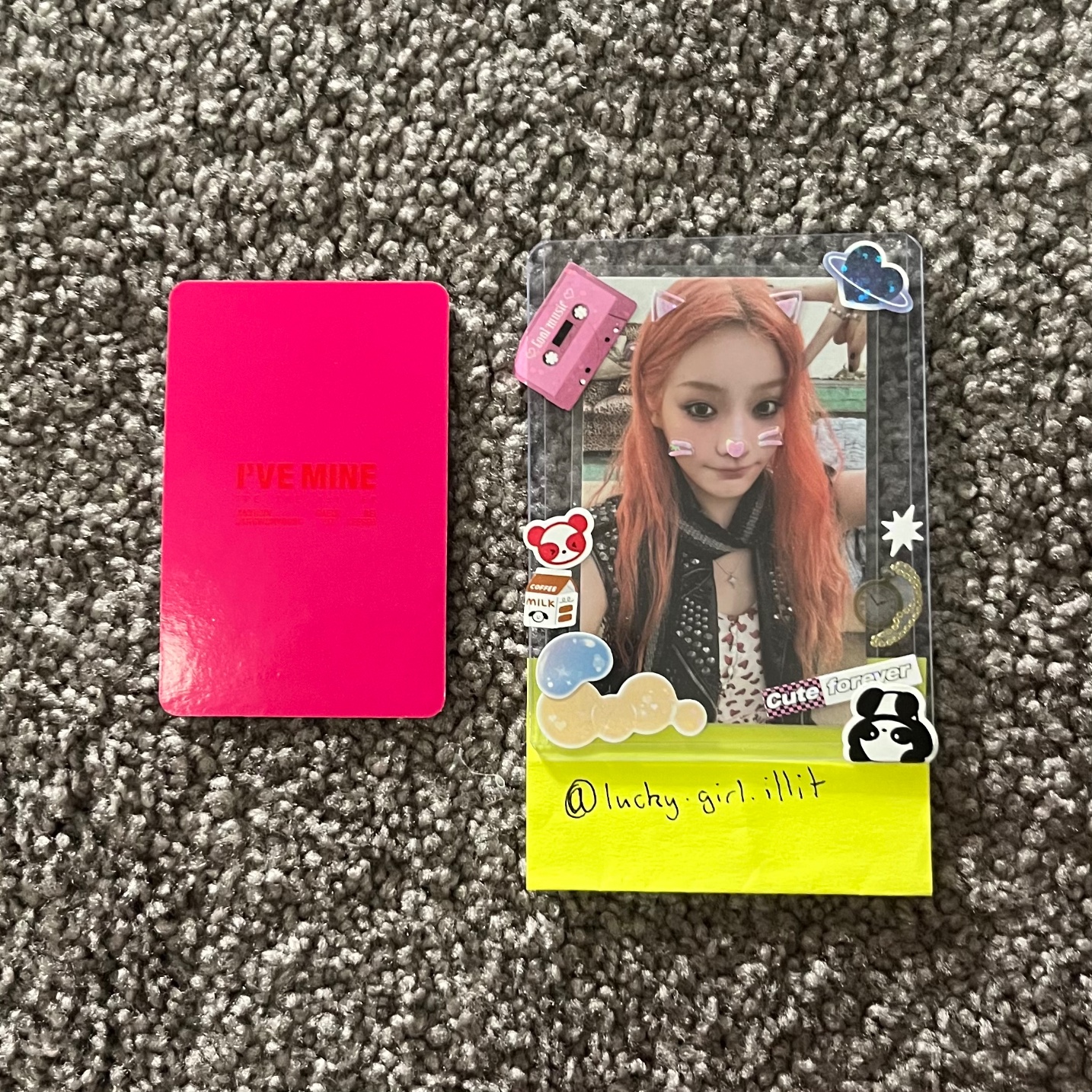 IVE Yujin IVE - Yujin - I've Mine Album album photocard either way version listing photo 2