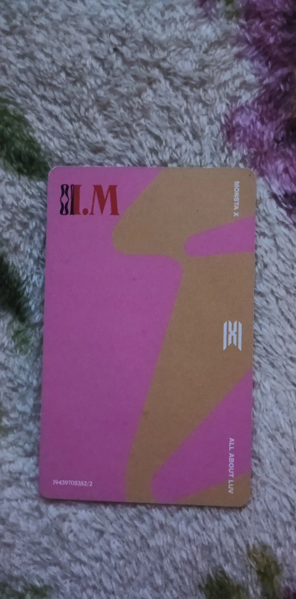 MONSTA X I.M MONSTA X - I.M - All About Luv Album deluxe version album photocard english album listing photo 2