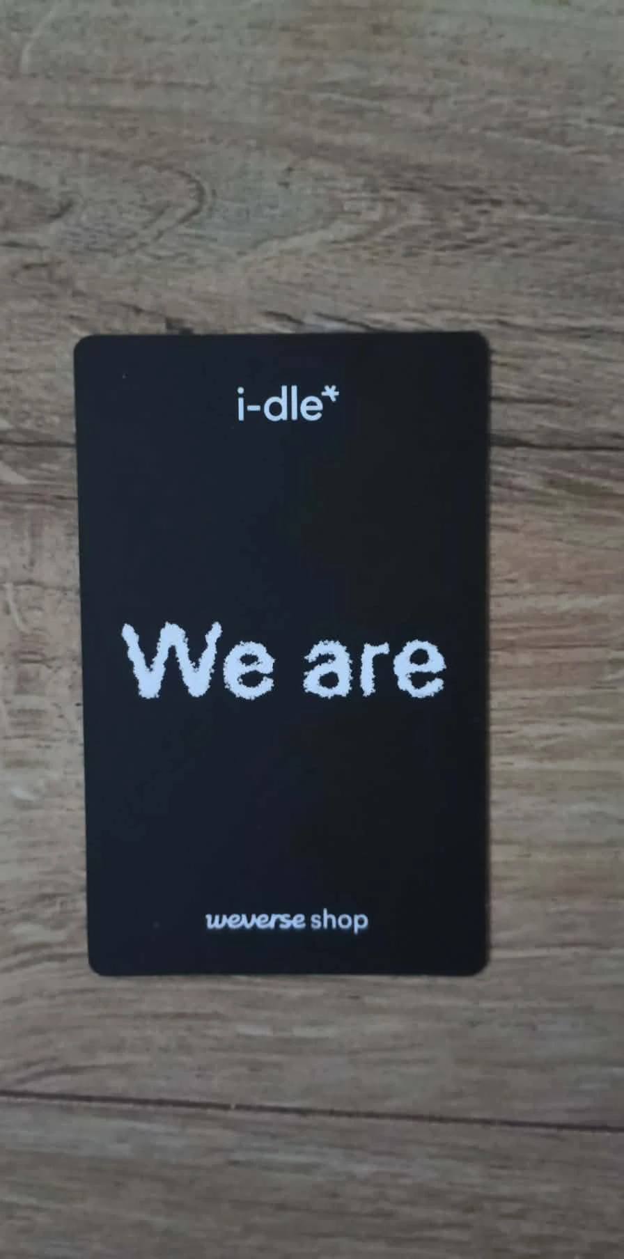 i-dle Soyeon (G)I-DLE - Miyeon - I Sway Album weverse pre-order benefit transparent listing photo 2