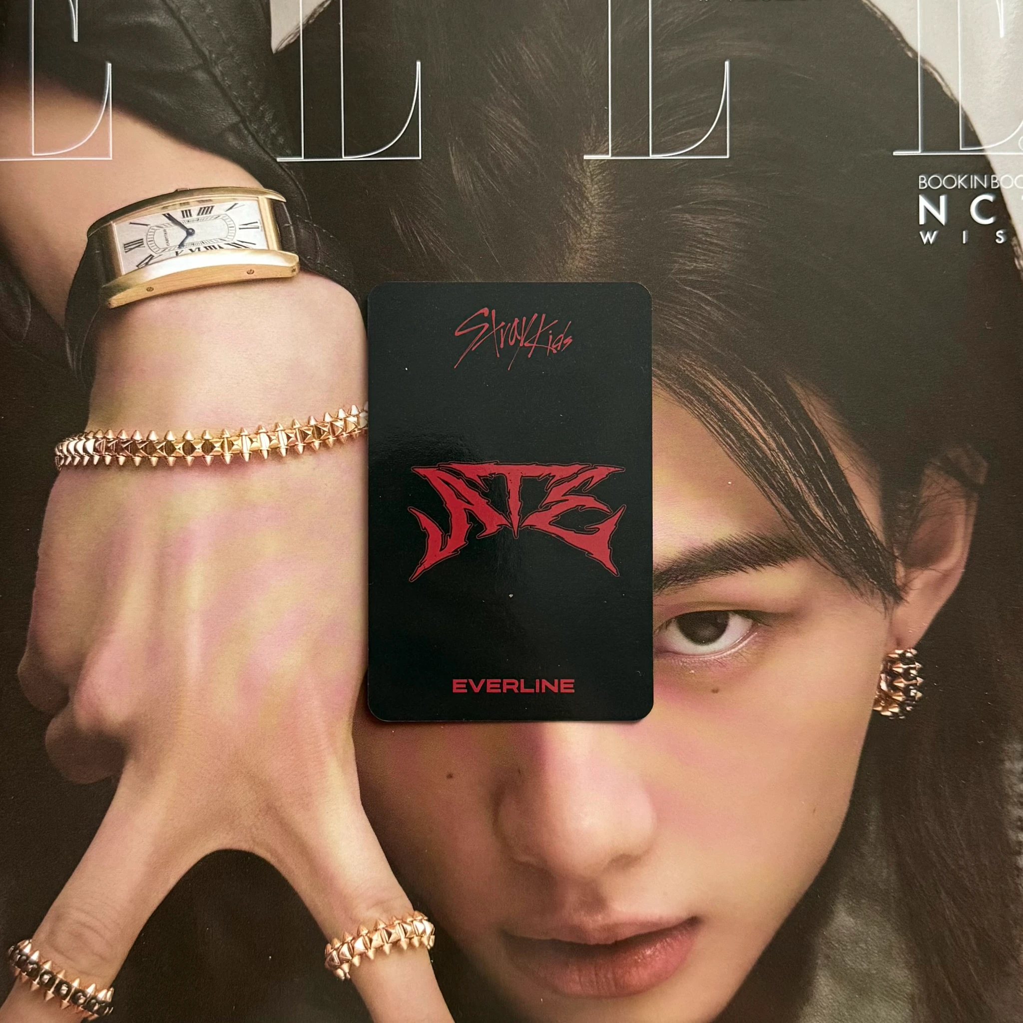 Stray Kids Hyunjin Stray Kids - Hyunjin - ATE Album pre-order benefit (pob) everline listing photo 2