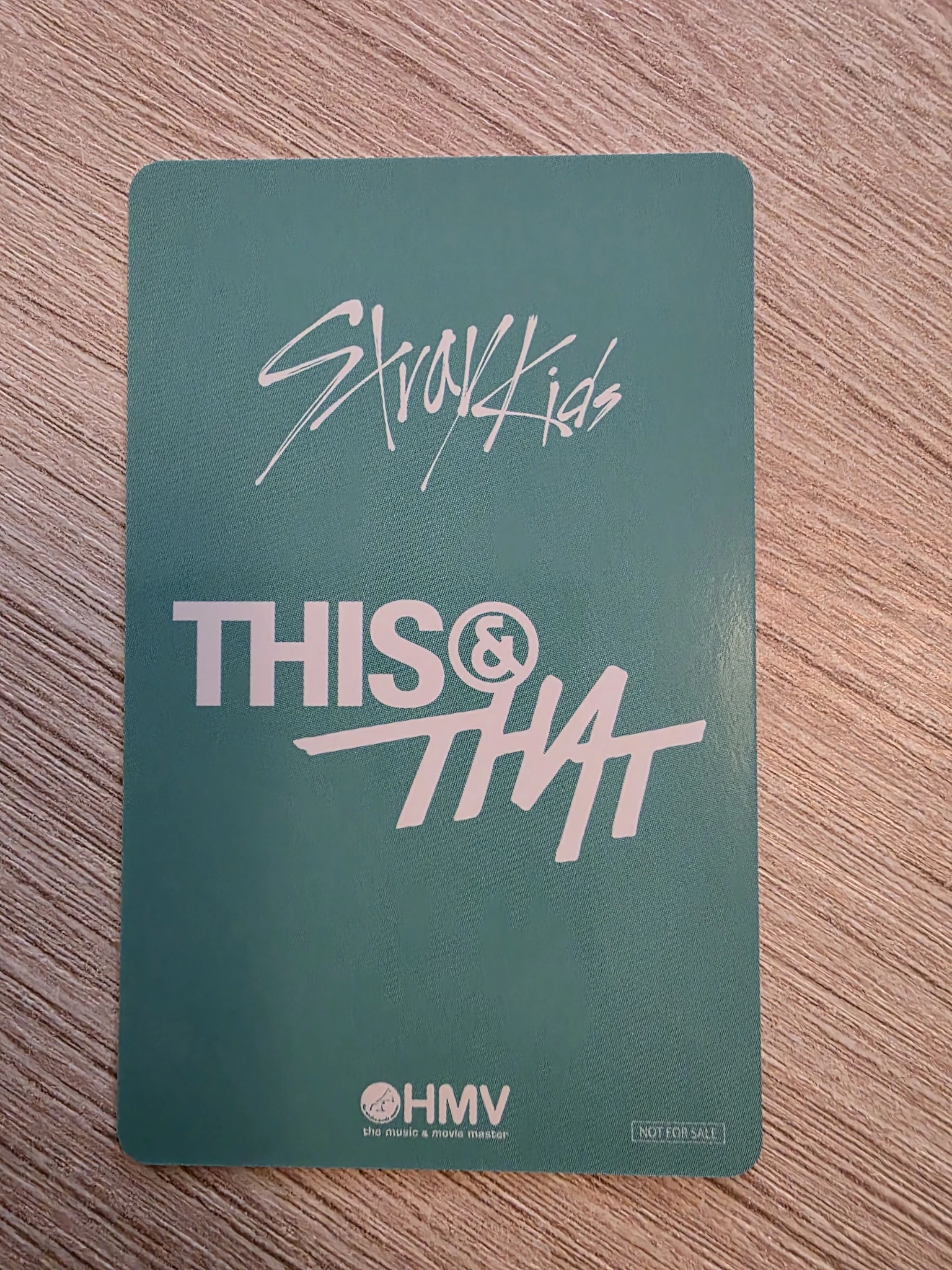 Stray Kids Changbin Stray Kids - Changbin - THIS & THAT Album hmv japan B version pob (pre-order benefit) listing photo 2