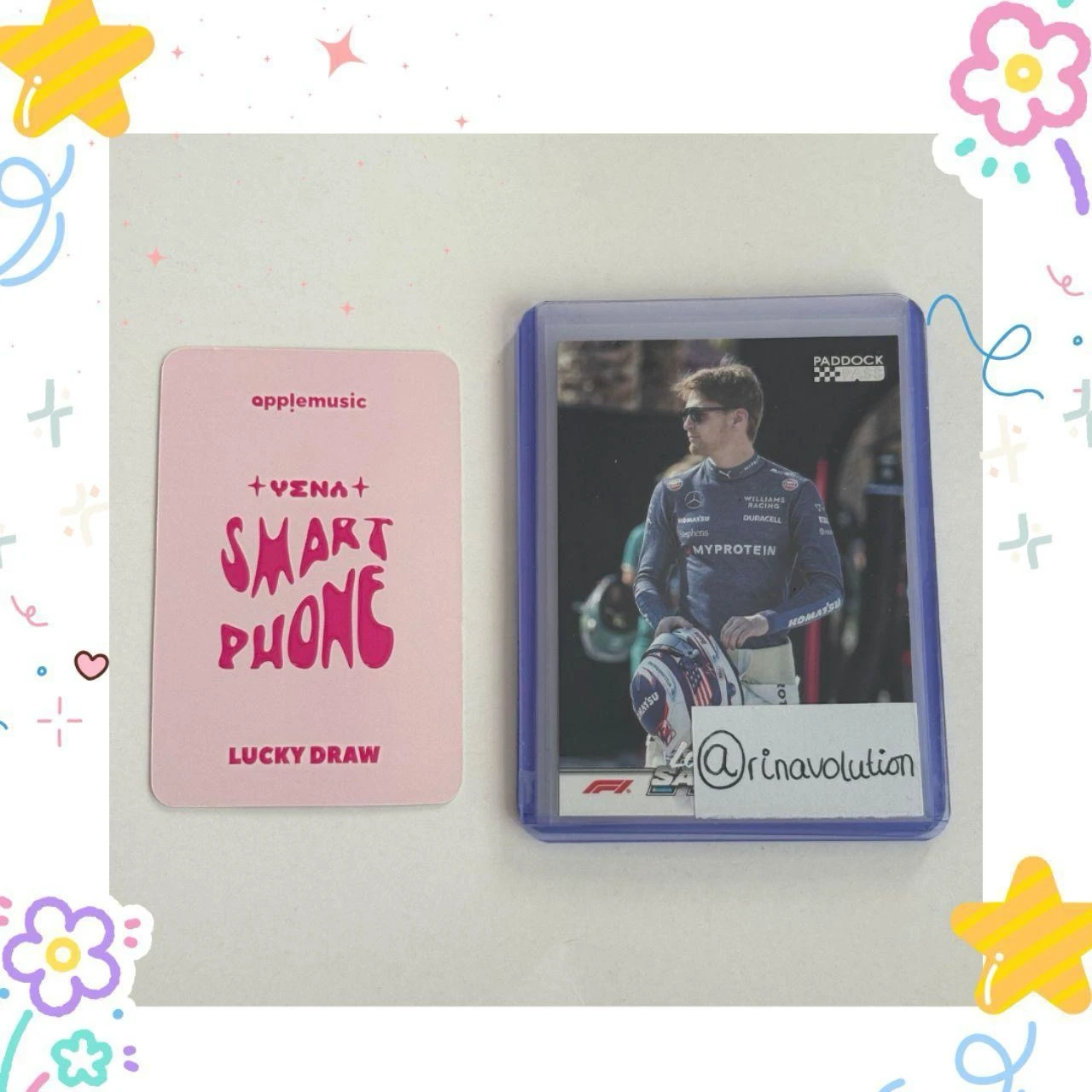 Yena Yena Yena - Yena - SMARTPHONE Album apple music lucky draw listing photo 2