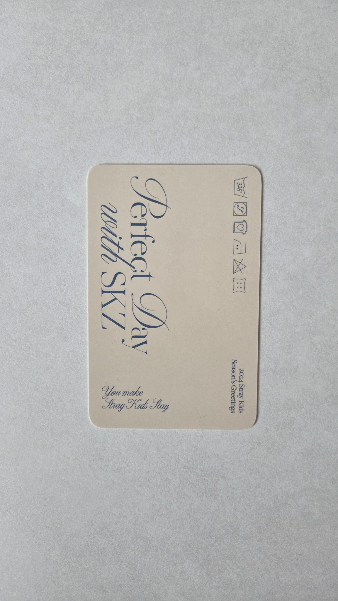 Stray Kids Felix Stray Kids - Felix - 2024 Season's Greetings - Perfect Day with SKZ Other photocard set selfie version listing photo 2