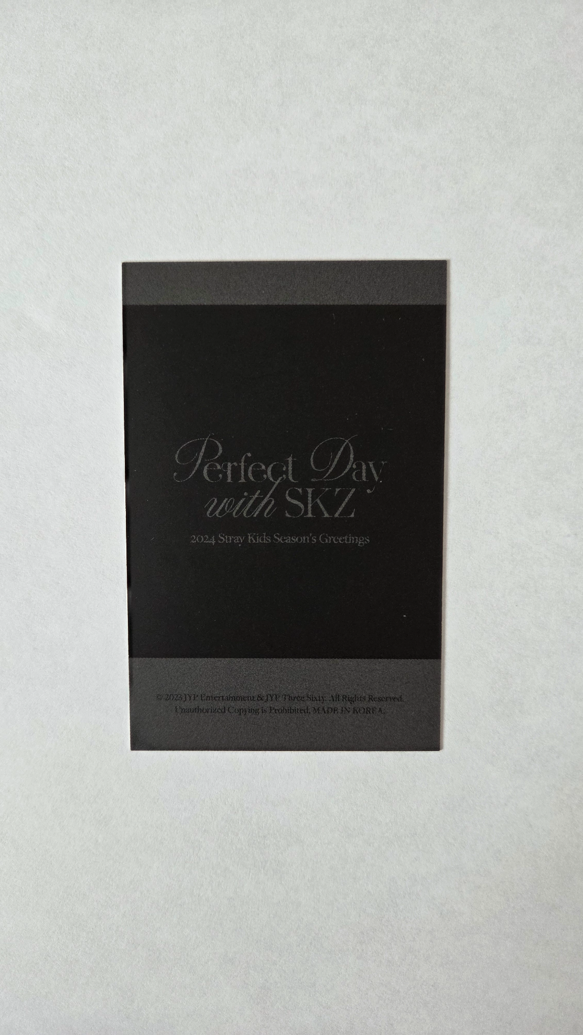 Stray Kids Felix Stray Kids - Felix - 2024 Season's Greetings - Perfect Day with SKZ Other polaroid set listing photo 2