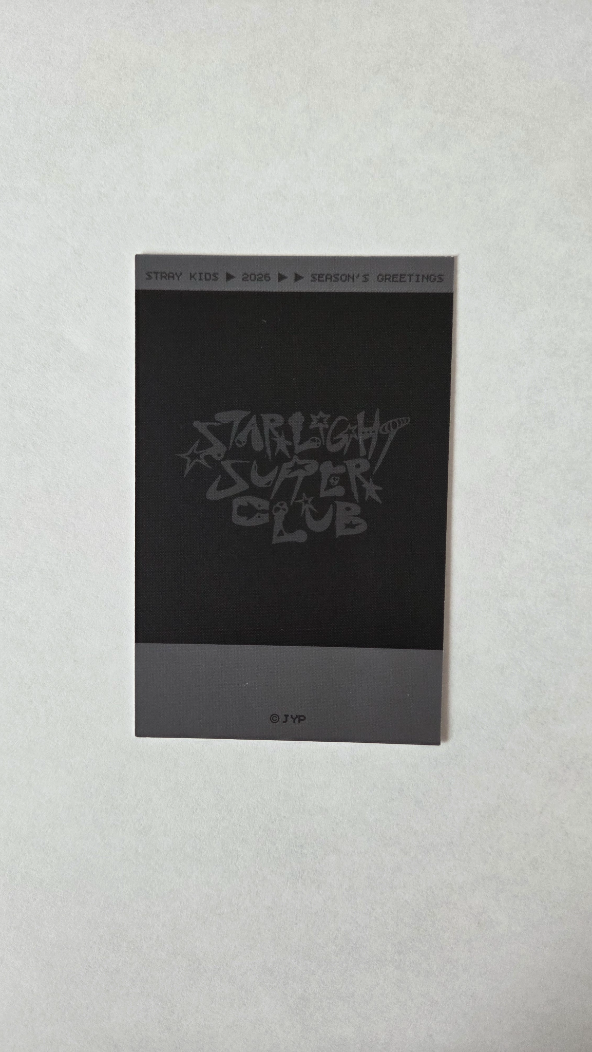 Stray Kids Hyunjin Stray Kids - Hyunjin - 2026 Season's Greetings - Starlight Supper Club Other polaroid polaroid set listing photo 2