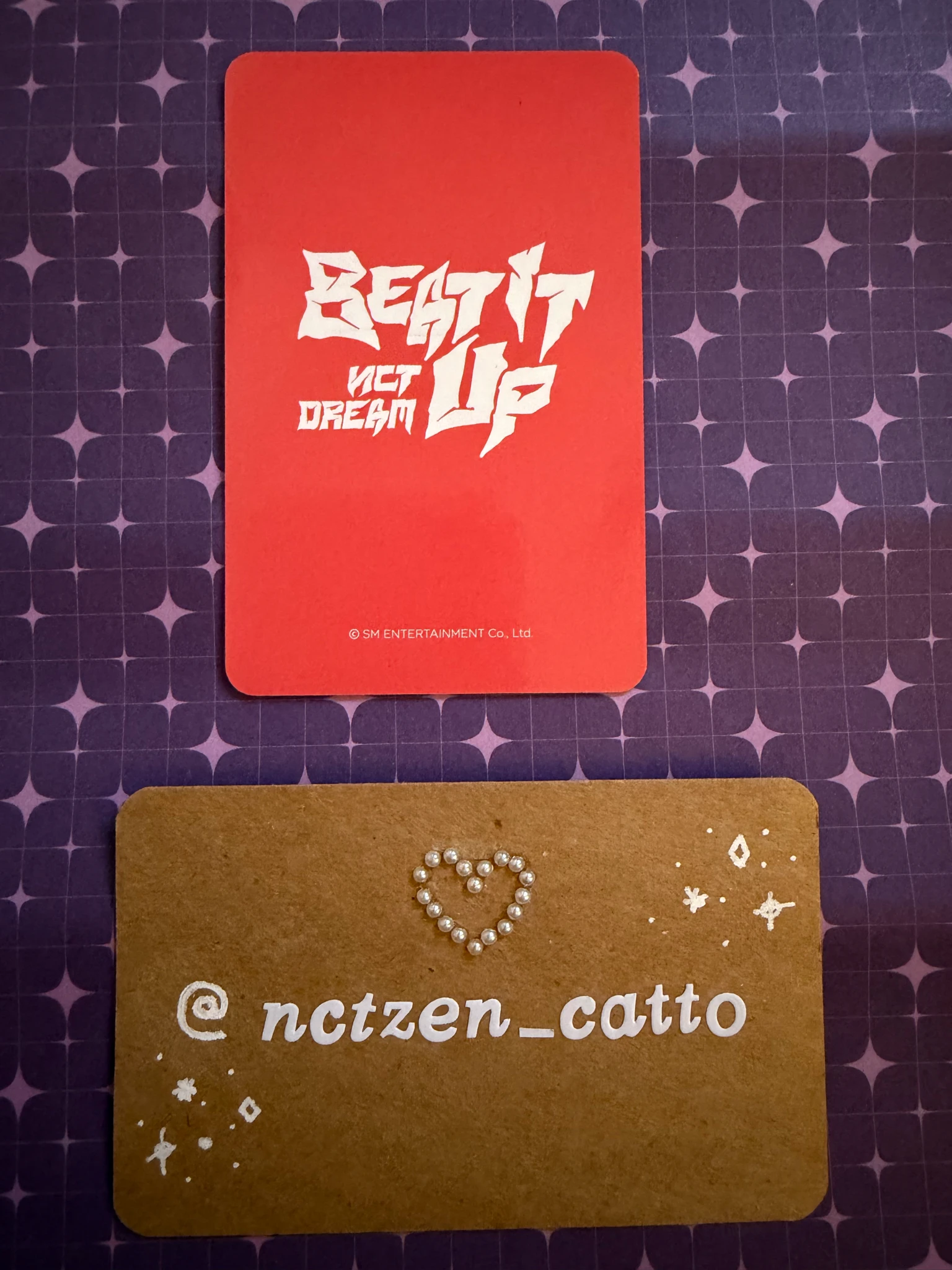 NCT DREAM Jisung NCT DREAM - Jisung - Beat It Up Album makestar fansign round 1 listing photo 2