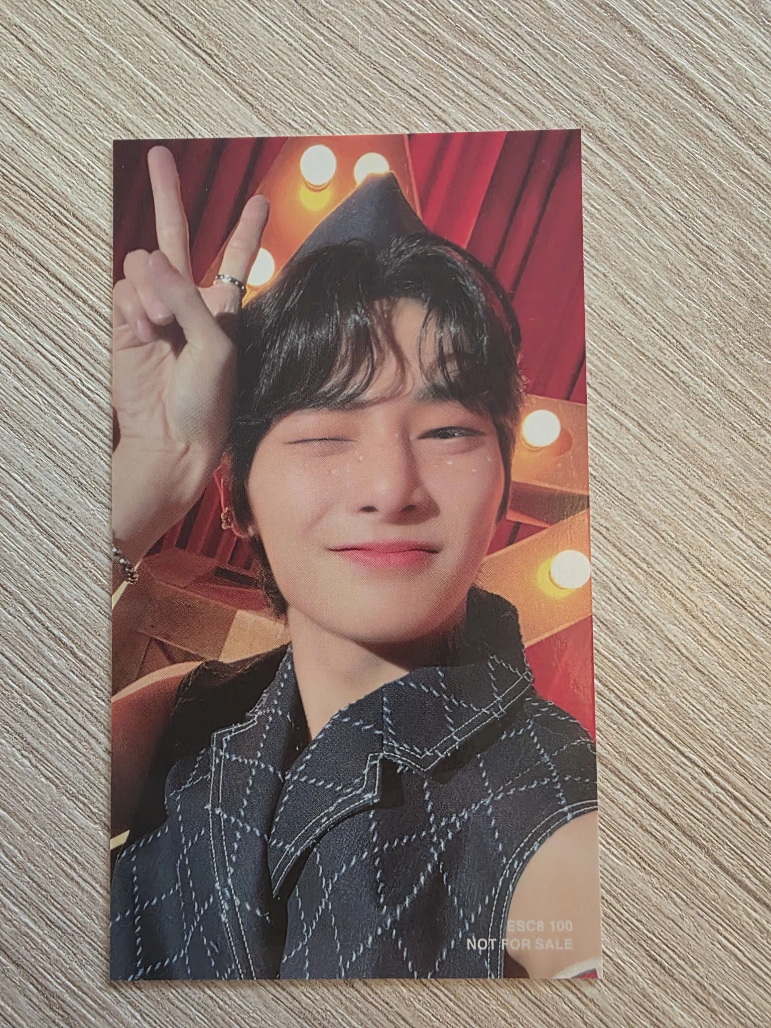 Stray Kids I.N Stray Kids - I.N - CIRCUS Album album photocard jpfc (japan fanclub) double-sided back side listing photo 2