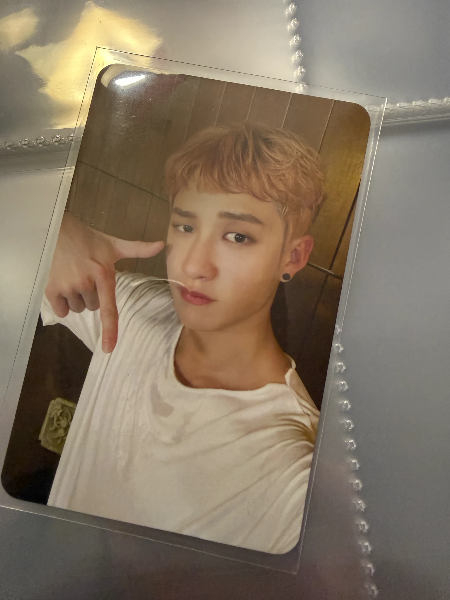 Stray Kids Bang Chan Stray Kids - Bang Chan - Oddinary Album album photocard double-sided Bang Chan listing photo 2