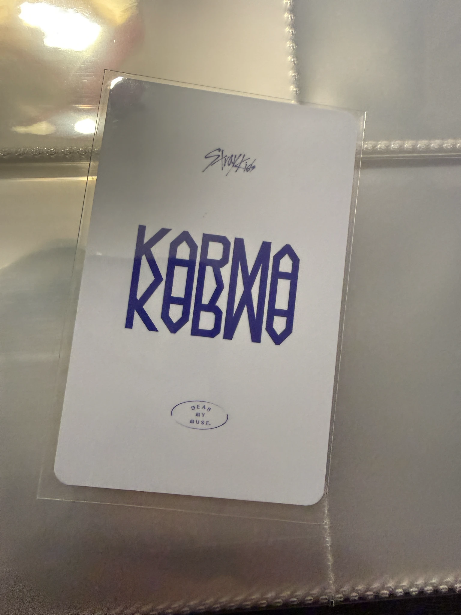 Stray Kids Lee Know Stray Kids - Lee Know - KARMA Album pre-order benefit (pob) dear my muse listing photo 2