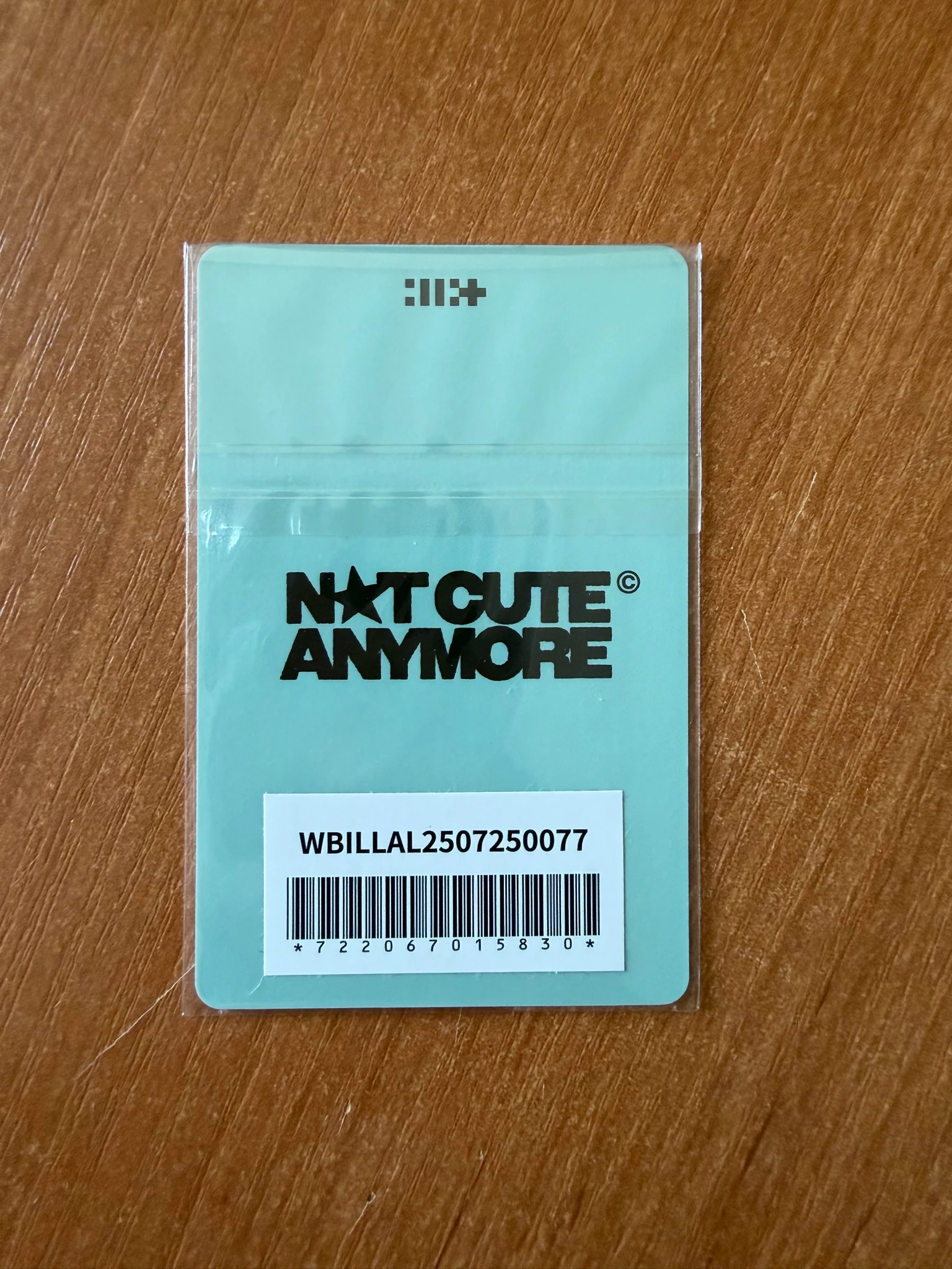 ILLIT Moka ILLIT - NOT CUTE ANYMORE Album weverse shop japan (wvj) pre-order benefit (pob) listing photo 2
