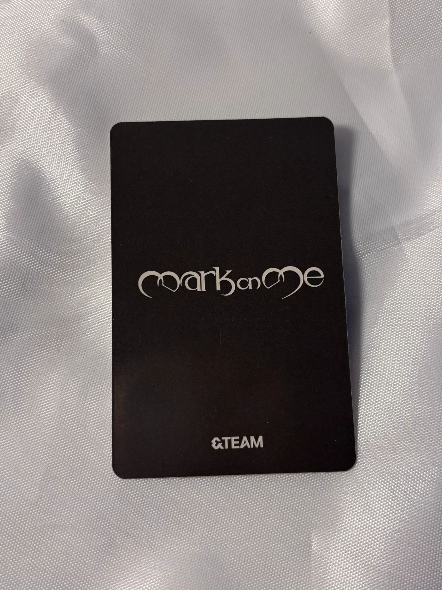 &TEAM K &TEAM - K - Mark on Me Album album photocard B version solo jacket version listing photo 2