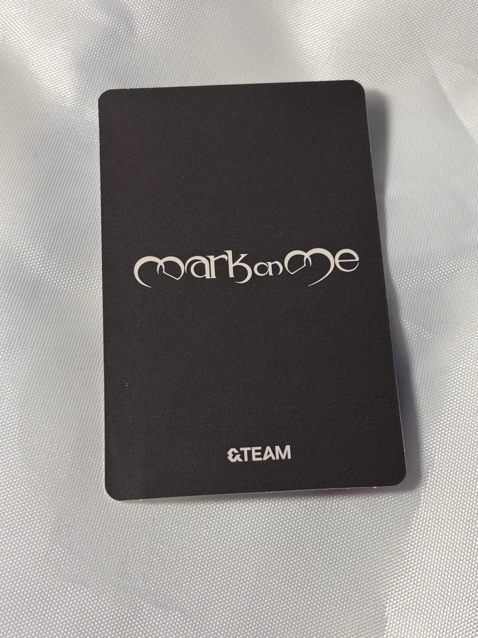 &TEAM Jo &TEAM - Jo - Mark on Me Album album photocard listing photo 2