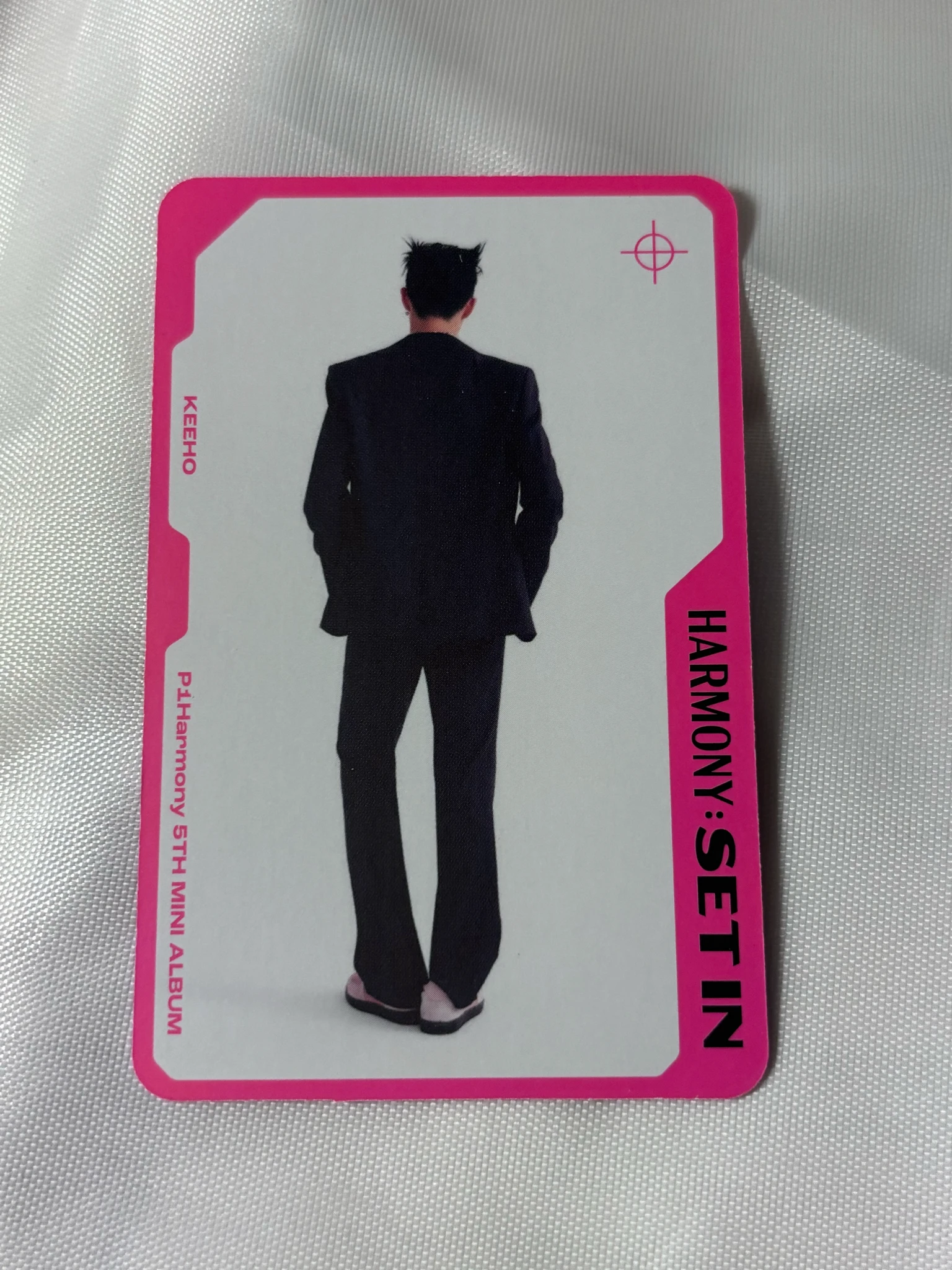 P1Harmony Keeho P1Harmony - Keeho - Harmony: Set In Album album photocard character card version double-sided step in version listing photo 2
