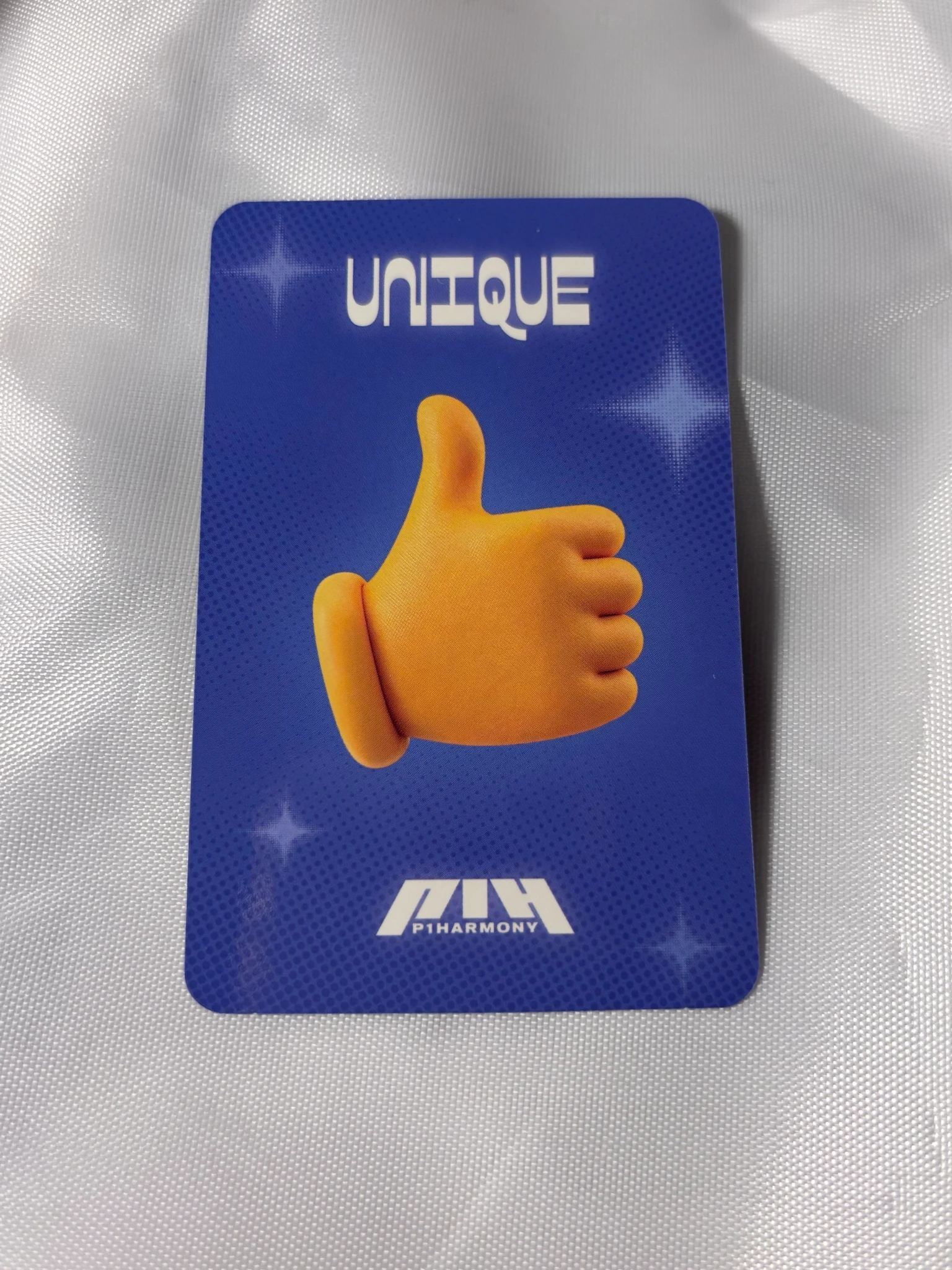 P1Harmony Jongseob P1Harmony - Jongseob - UNIQUE Album europe (EU) exclusive thumbs up version hello82 listing photo 2