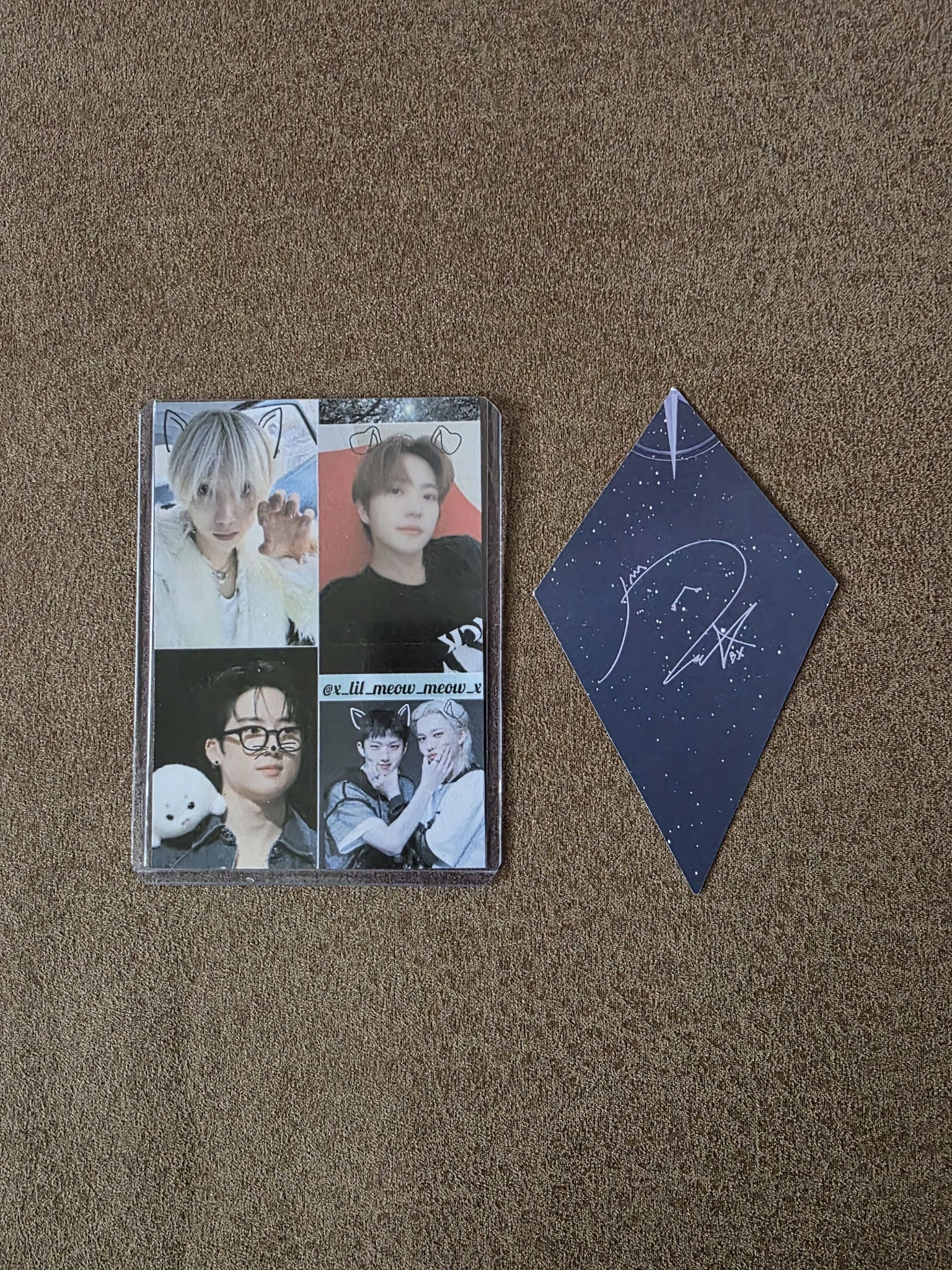 CIX BX CIX - BX - ‘OK’ Episode 2 : I’m OK Album album inclusion star card save me version listing photo 2