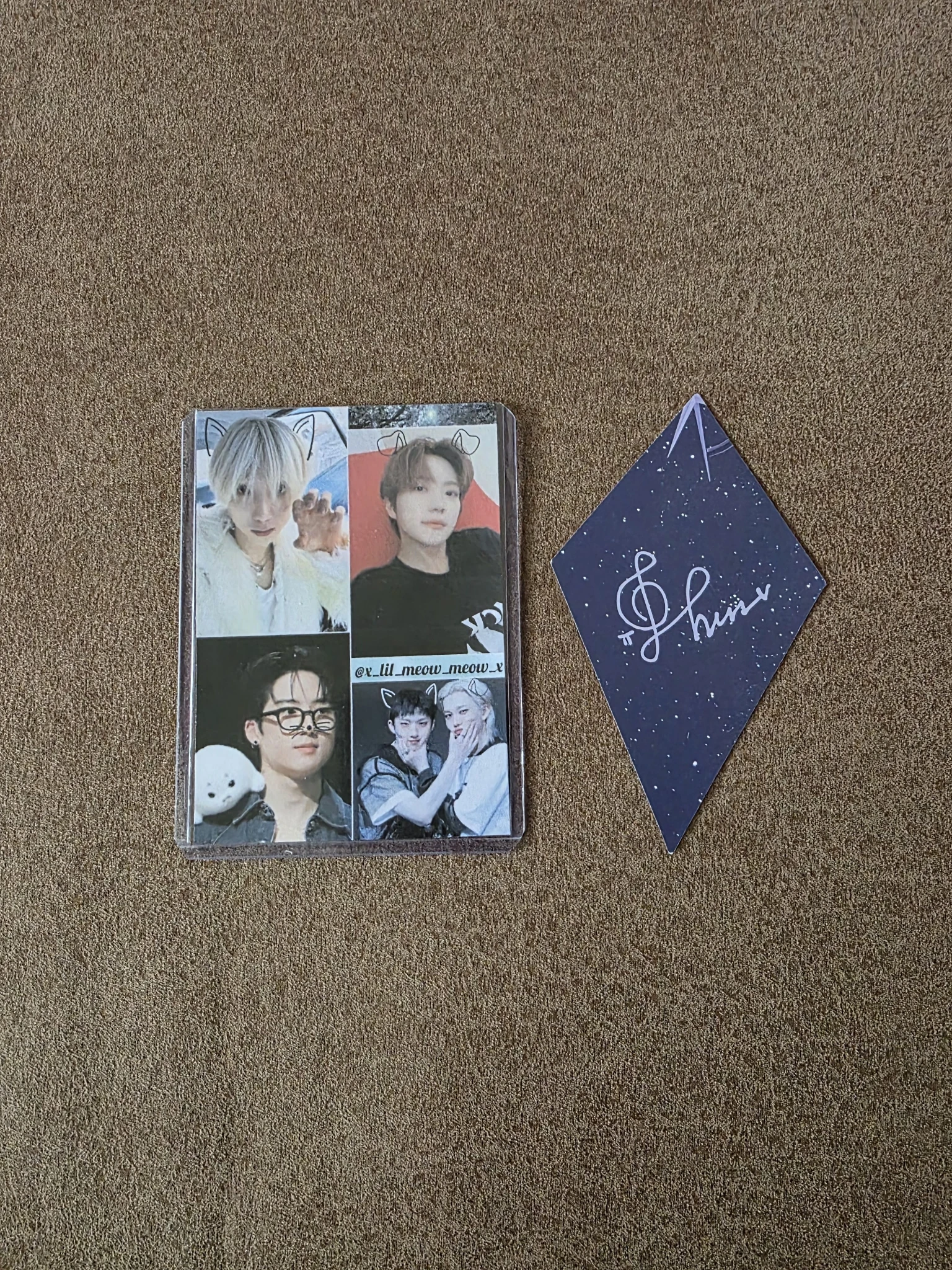 CIX Seunghun CIX - Seunghun - ‘OK’ Episode 2 : I’m OK Album album inclusion star card save me version listing photo 2