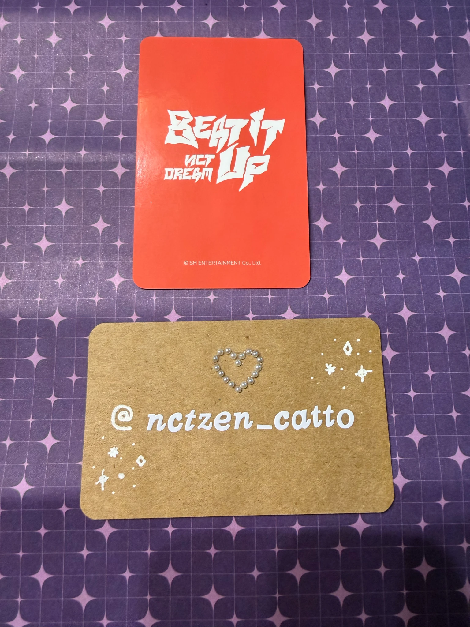 NCT DREAM Jeno NCT DREAM - Jeno - Beat It Up Album makestar fansign round 1 listing photo 2