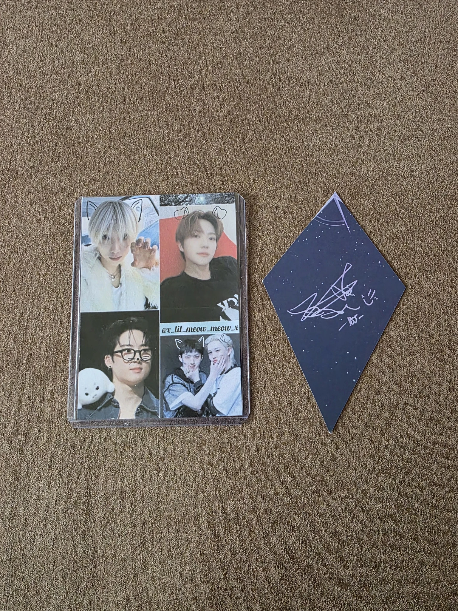 CIX Jinyoung CIX - Jinyoung - ‘OK’ Episode 2 : I’m OK Album album inclusion star card save me version listing photo 2