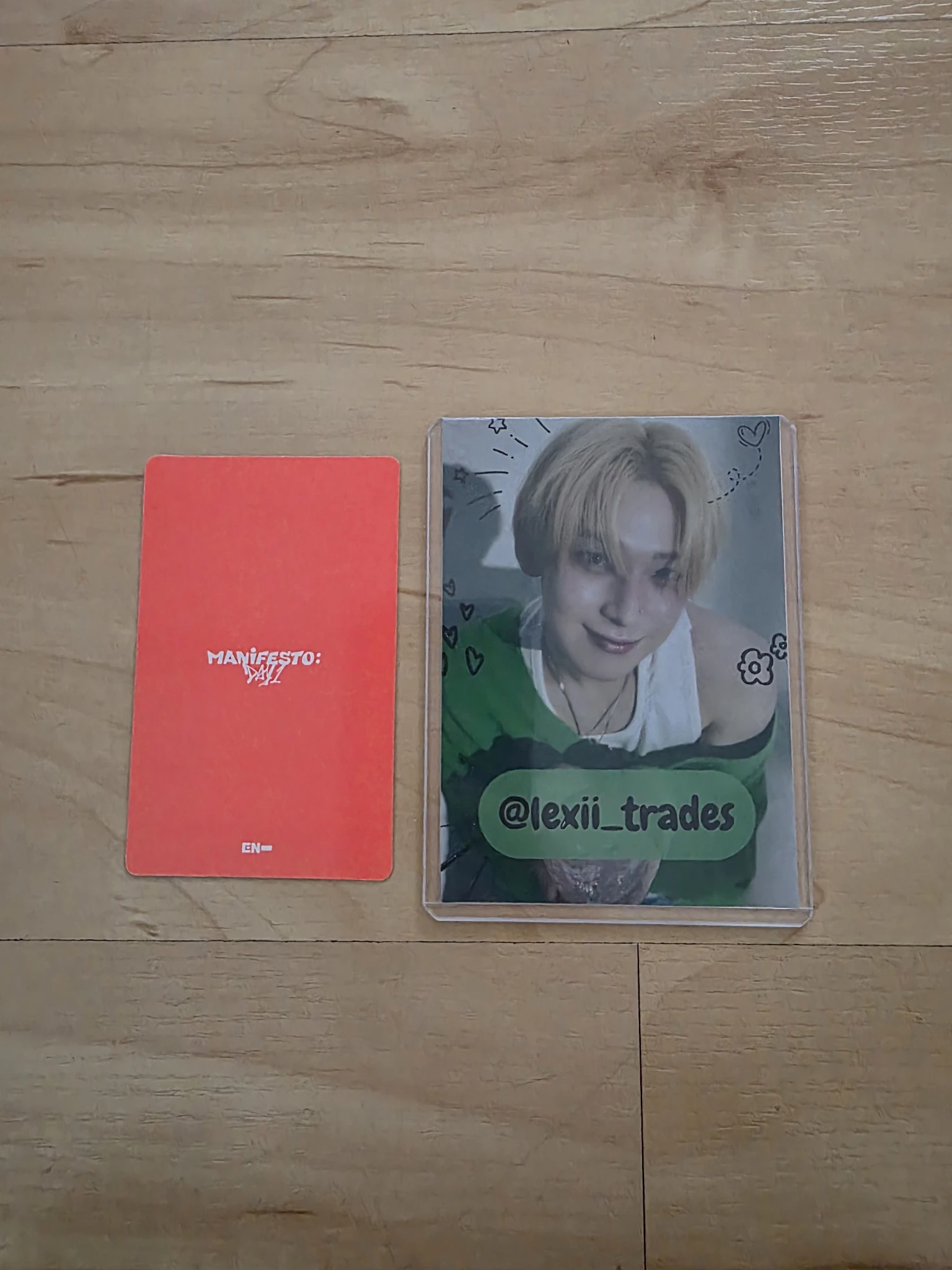 ENHYPEN Ni-ki ENHYPEN - Ni-ki - MANIFESTO: DAY 1 Album album photocard korean album weverse album version listing photo 2