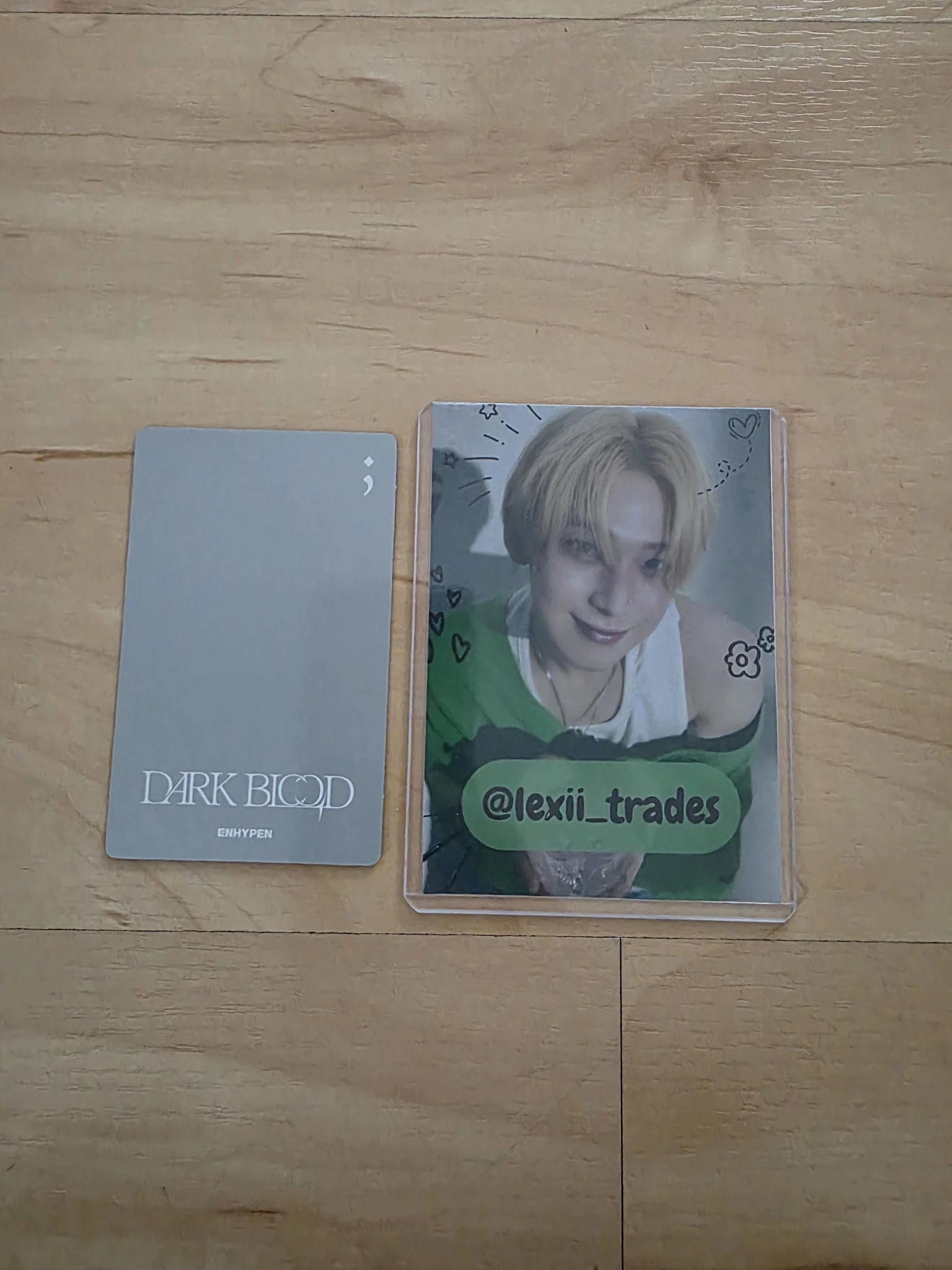 ENHYPEN Ni-ki ENHYPEN - Ni-ki - DARK BLOOD Album engene version album photocard korean album concept version listing photo 2