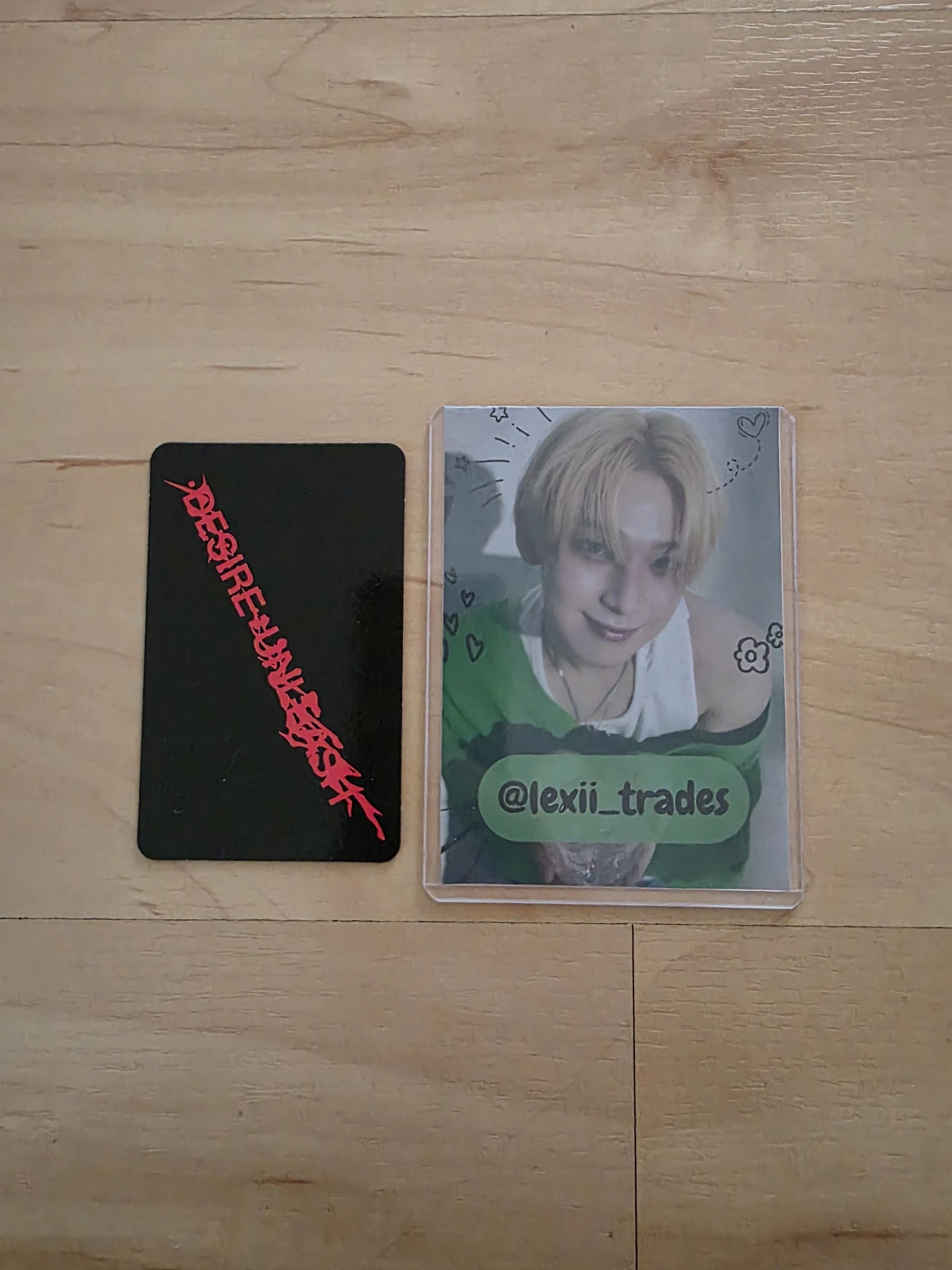 ENHYPEN Ni-ki ENHYPEN - Ni-ki - DESIRE: UNLEASH Album korean album album photocard mine version B version listing photo 2