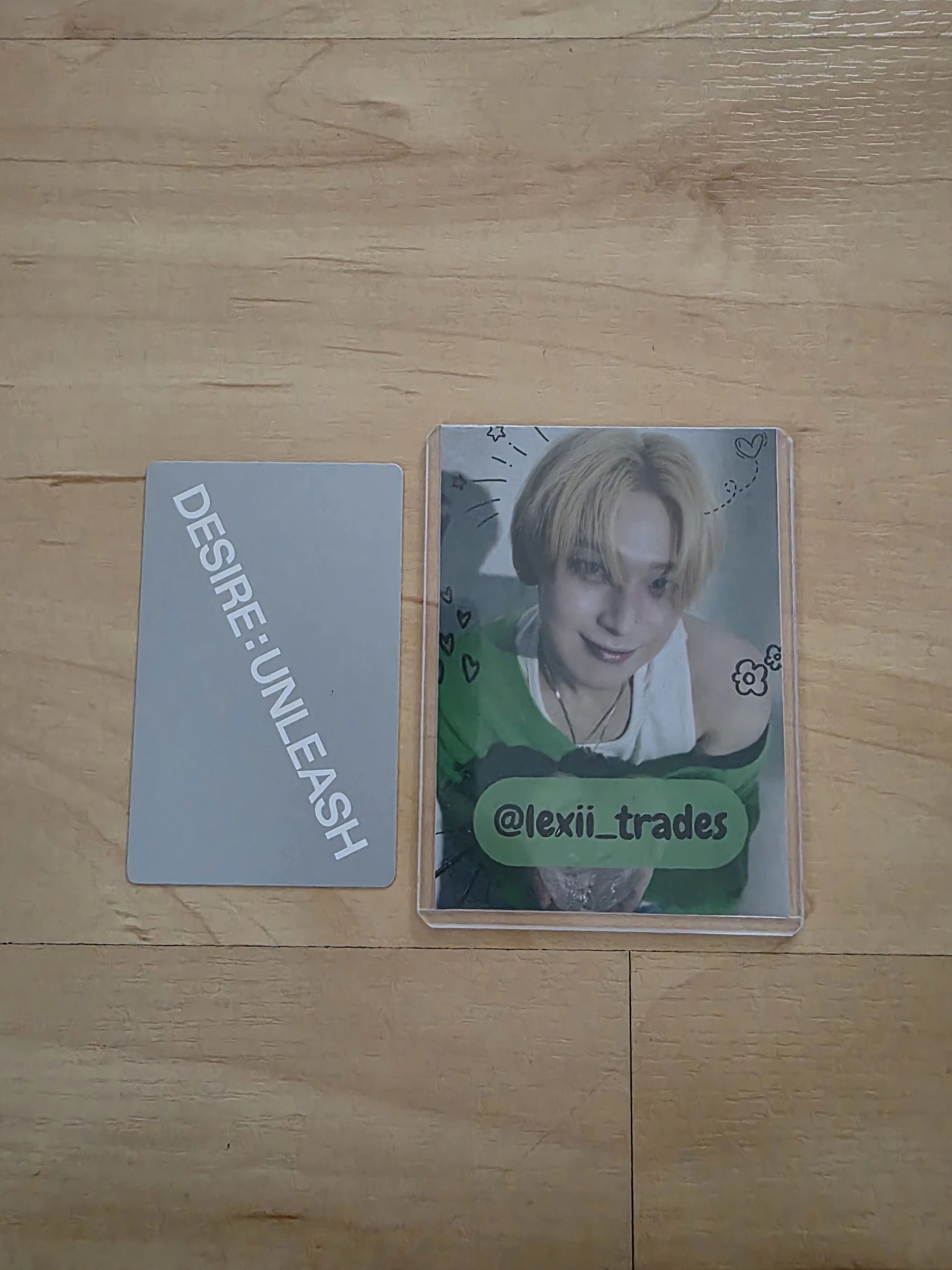 ENHYPEN Ni-ki ENHYPEN - Ni-ki - DESIRE: UNLEASH Album album photocard weverse album version A version korean album listing photo 2