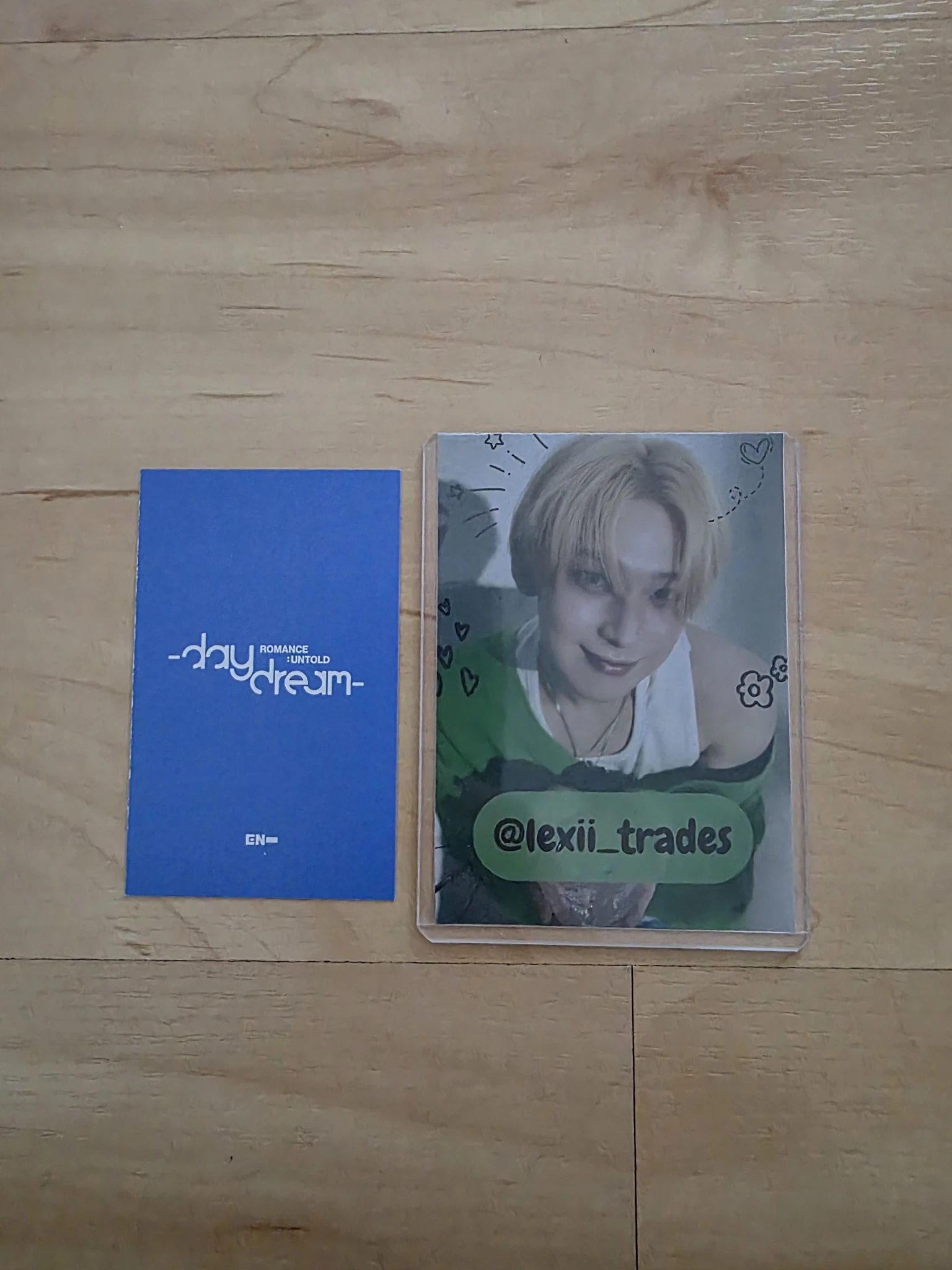 ENHYPEN Ni-ki ENHYPEN - Ni-ki - ROMANCE: UNTOLD-DAYDREAM- Album polaroid weverse album version album photocard horizontal photocard set listing photo 2