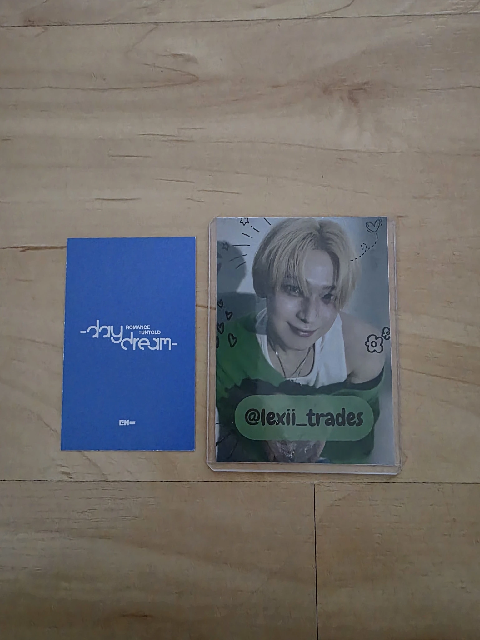 ENHYPEN Ni-ki ENHYPEN - Ni-ki - ROMANCE: UNTOLD-DAYDREAM- Album polaroid weverse album version album photocard horizontal photocard set listing photo 2