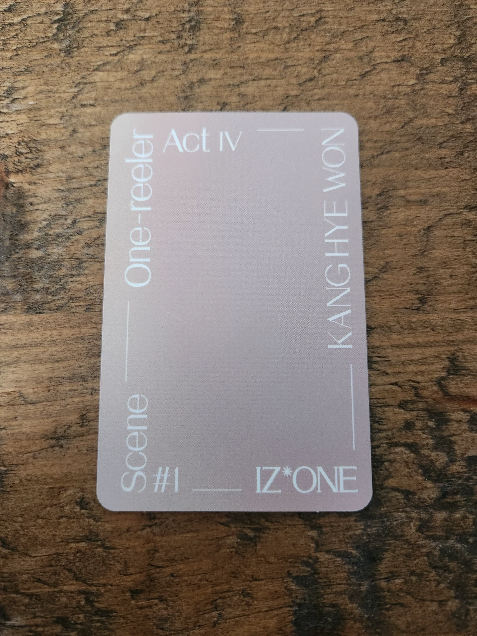 IZ*ONE Hyewon IZ*ONE - Hyewon - One-reeler / Act IV Album listing photo 2