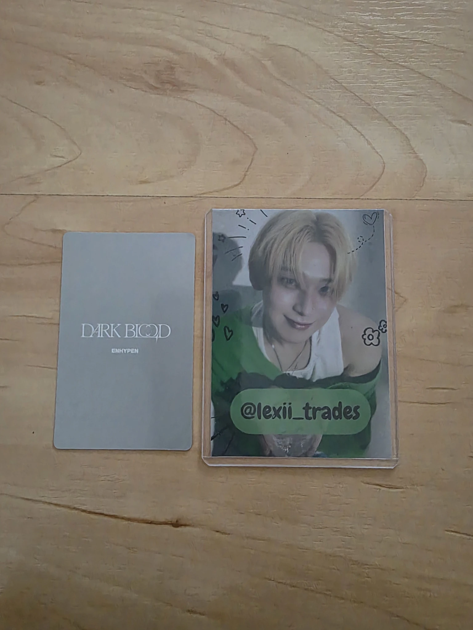 ENHYPEN Jake ENHYPEN - Jake - DARK BLOOD Album engene version korean album album photocard listing photo 2