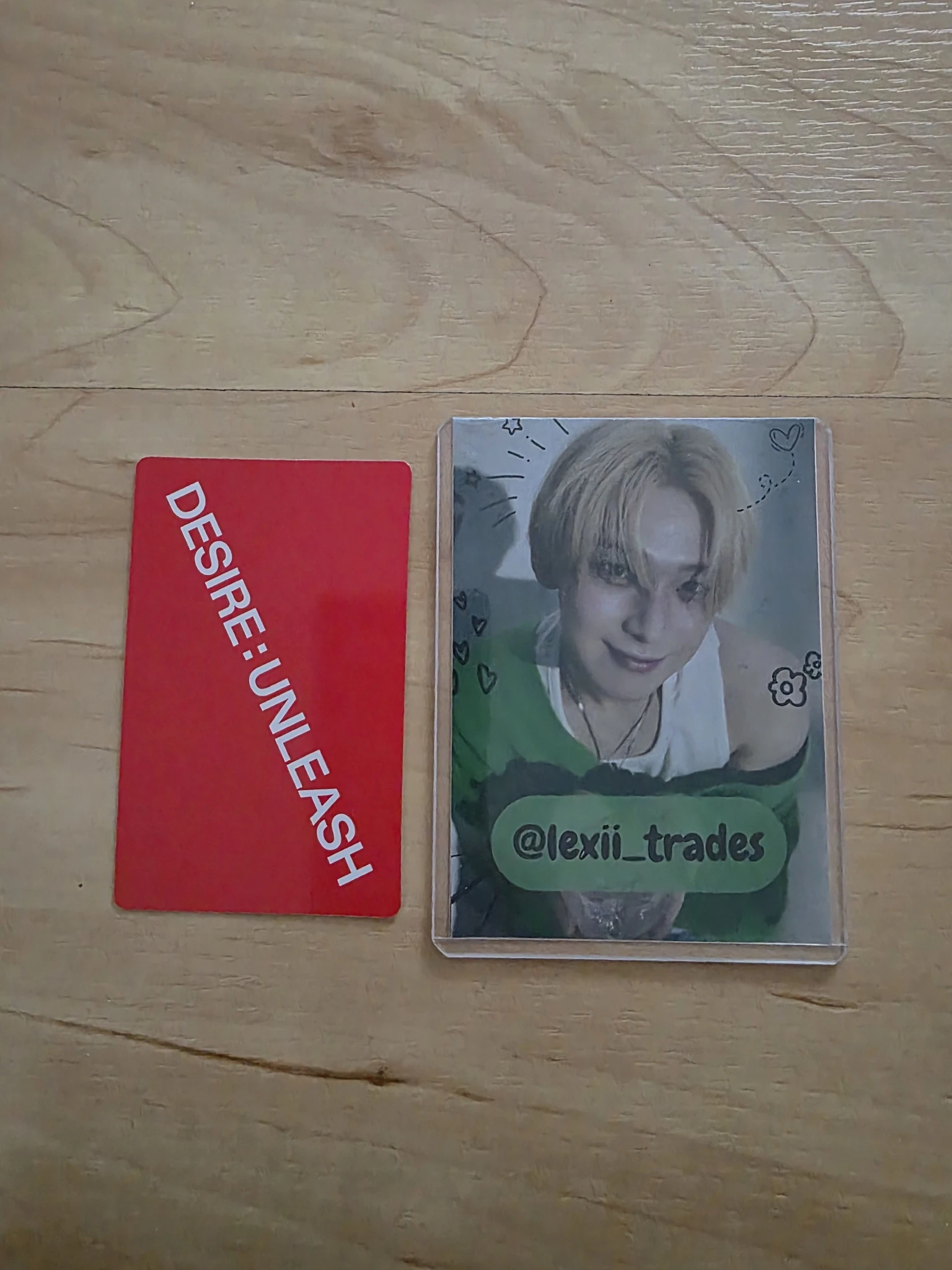 ENHYPEN Jake ENHYPEN - Jake - DESIRE: UNLEASH Album album photocard photocard set korean album (non-kr source) bath bomb version listing photo 2