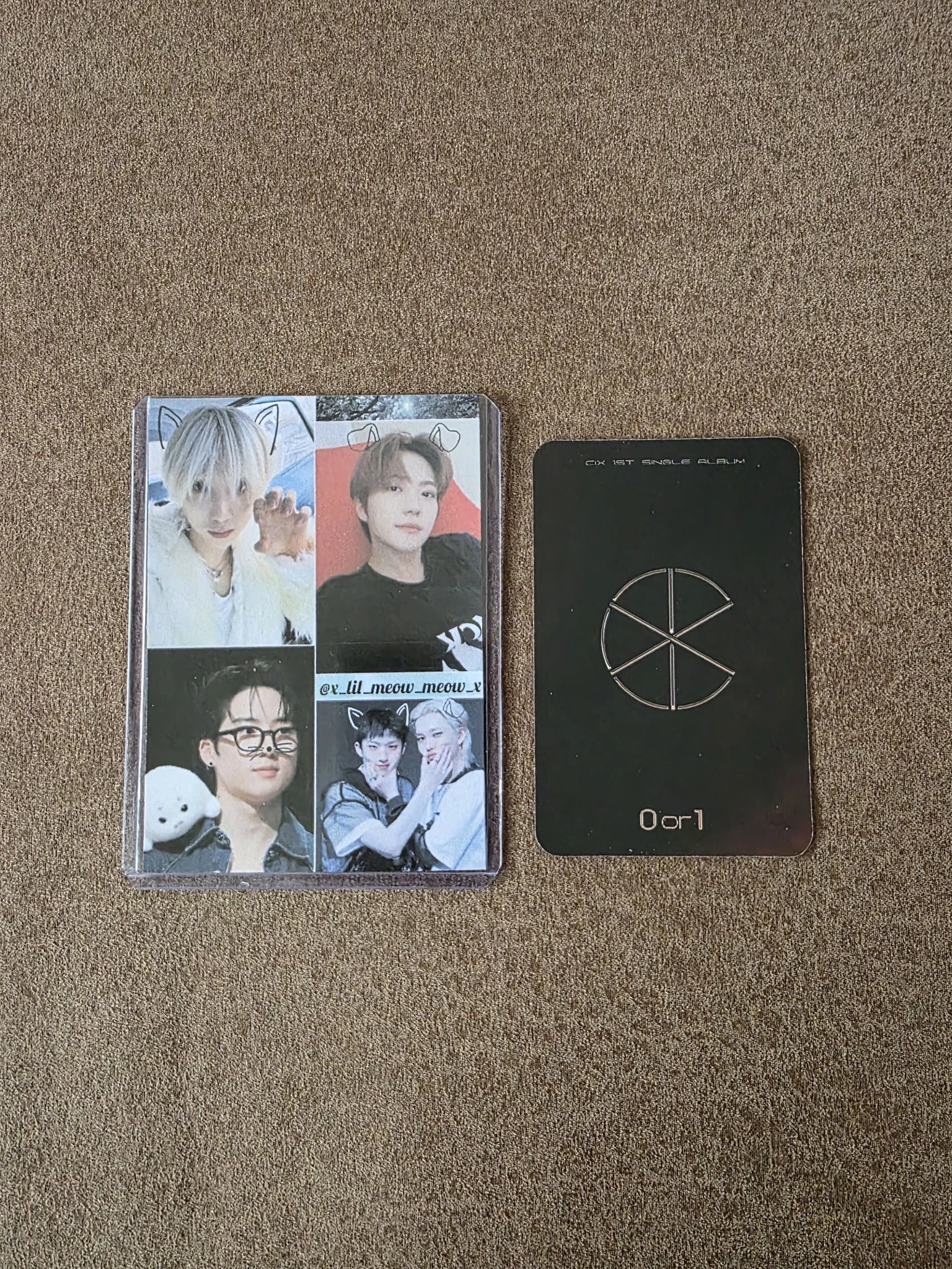 CIX Yonghee CIX - Yonghee - 0 or 1 Album album photocard android version listing photo 2