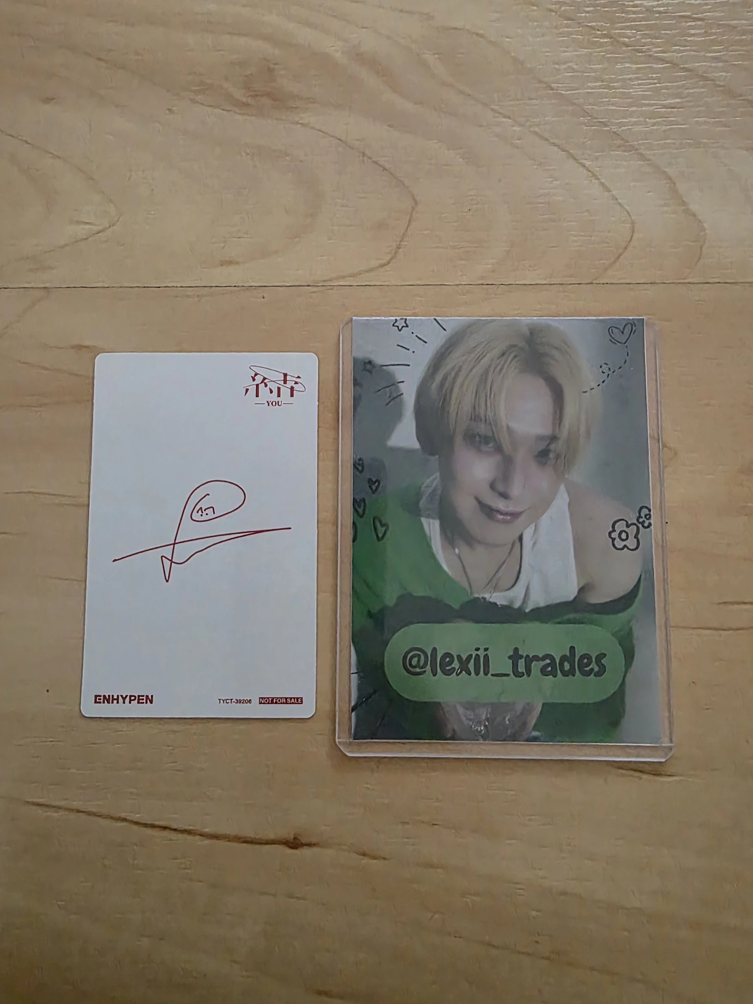 ENHYPEN Jungwon ENHYPEN - Jungwon - 結 -YOU- Album japanese album solo jacket version A version album photocard listing photo 2