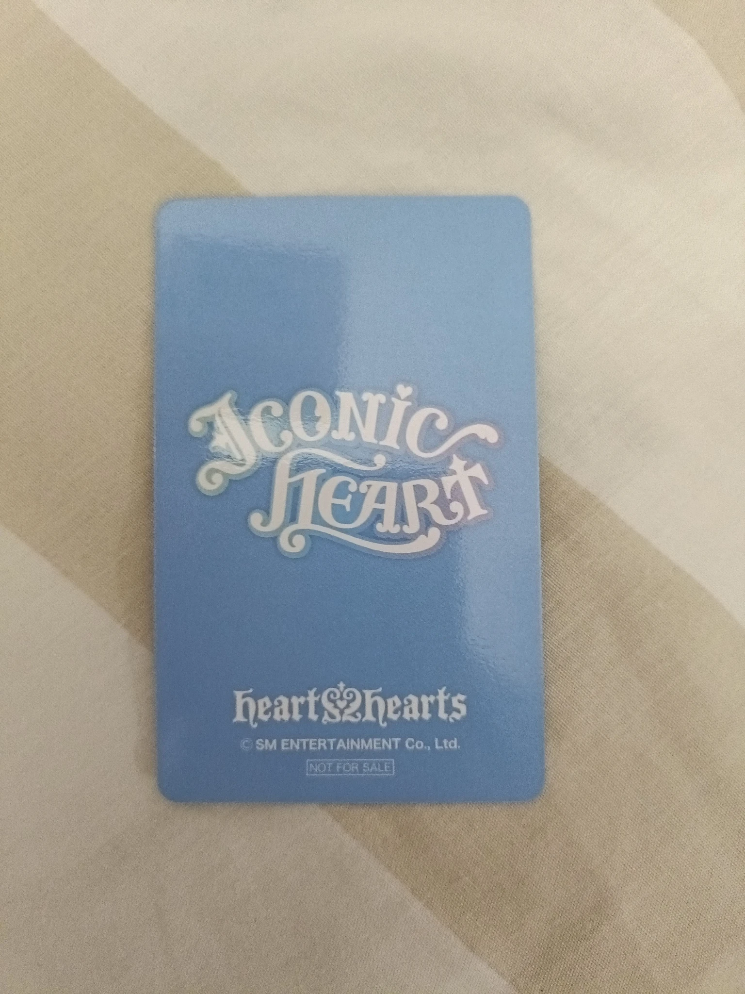 Hearts2Hearts Jiwoo Hearts2Hearts - Jiwoo - ICONIC HEART Album pob (pre-order benefit) ums japan (universal music store) listing photo 2