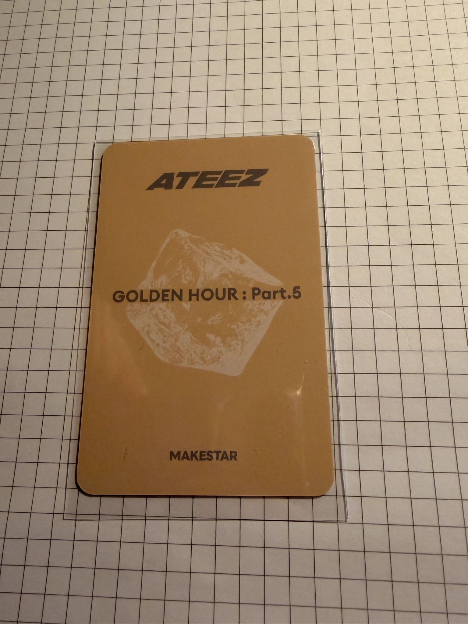 ATEEZ ATEEZ - Seonghwa & Yeosang - GOLDEN HOUR : Part.5 Album makestar lucky draw (LD) unit listing photo 2