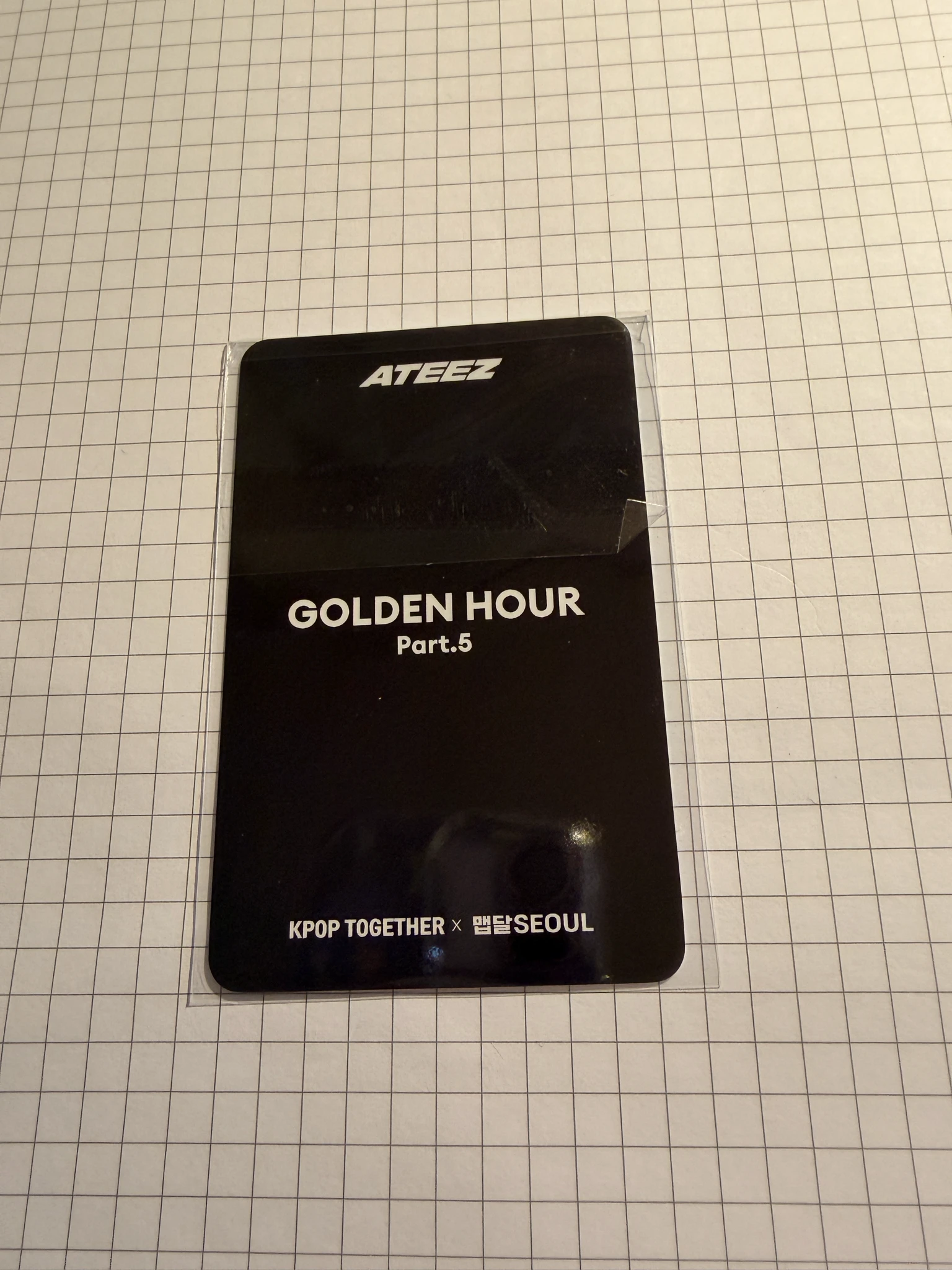 ATEEZ ATEEZ - Yunho & Yeosang - GOLDEN HOUR : Part.5 Album lucky draw (LD) kpop store listing photo 2