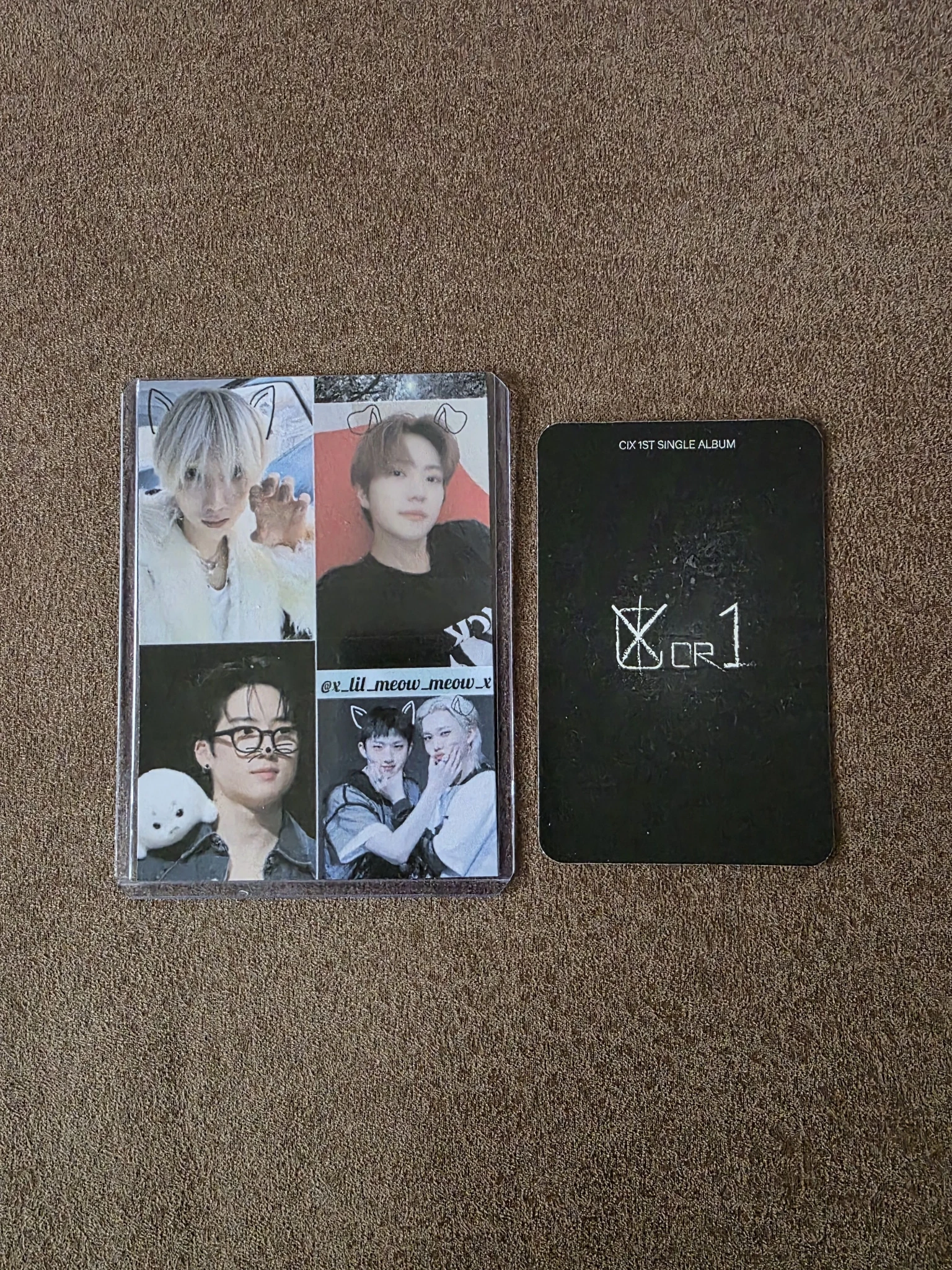 CIX Yonghee CIX - Yonghee - 0 or 1 Album album photocard humanoid version listing photo 2