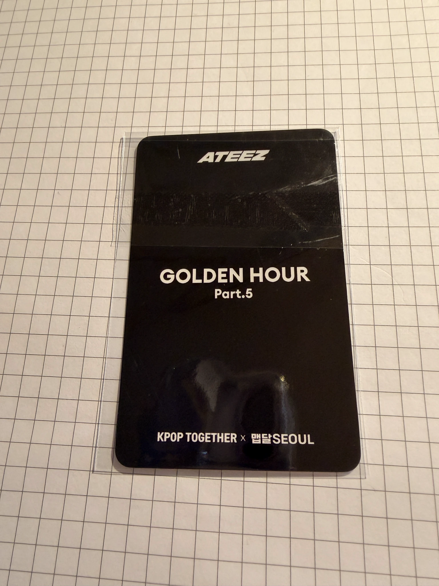 ATEEZ ATEEZ - Wooyoung & Mingi - GOLDEN HOUR : Part.5 Album lucky draw (LD) kpop together listing photo 2
