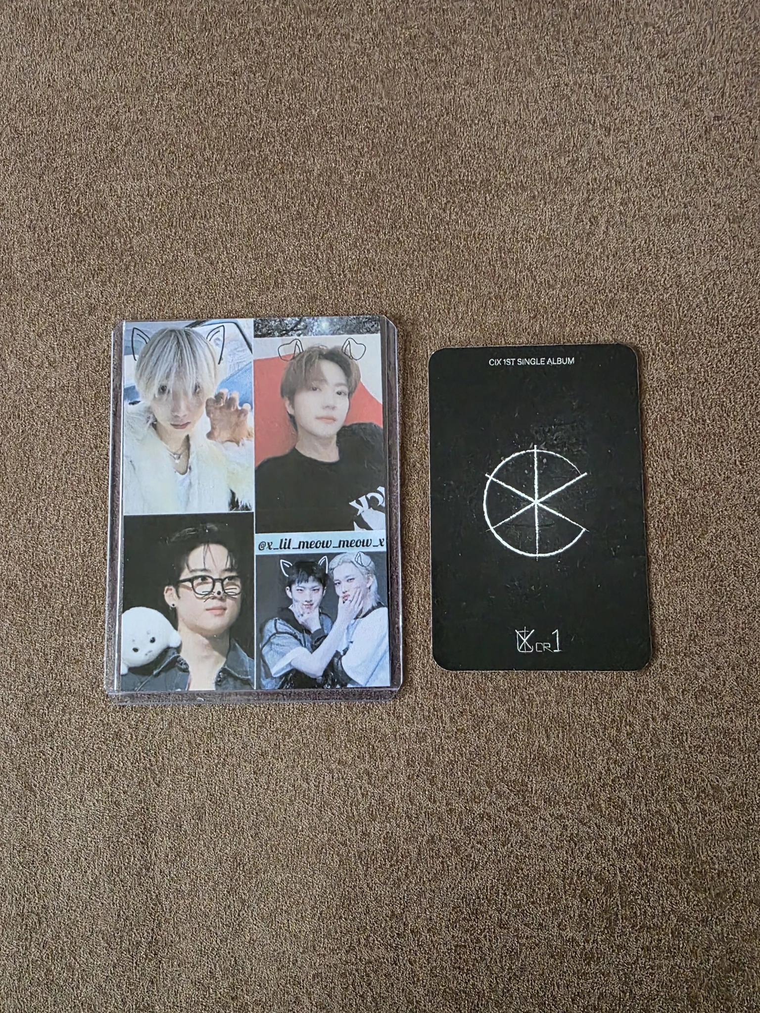 CIX Yonghee CIX - Yonghee - 0 or 1 Album album photocard humanoid version listing photo 2