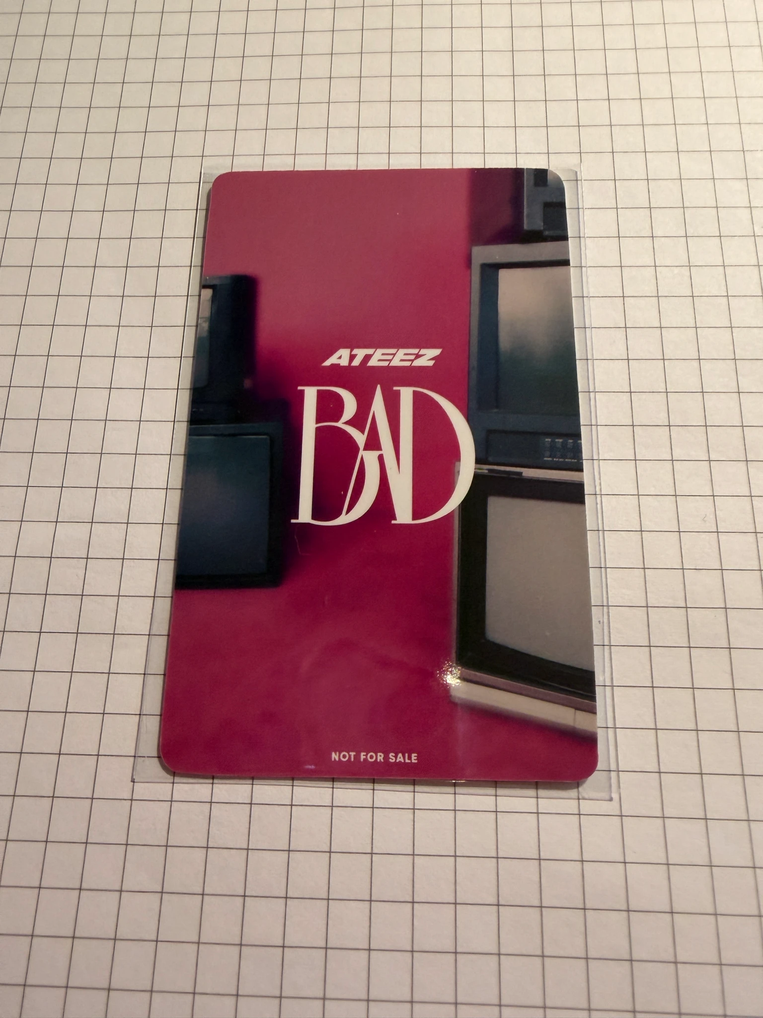 ATEEZ Hongjoong ATEEZ - Hongjoong - BAD Album japan venue-limited purchase benefit day 3 fan meeting listing photo 2