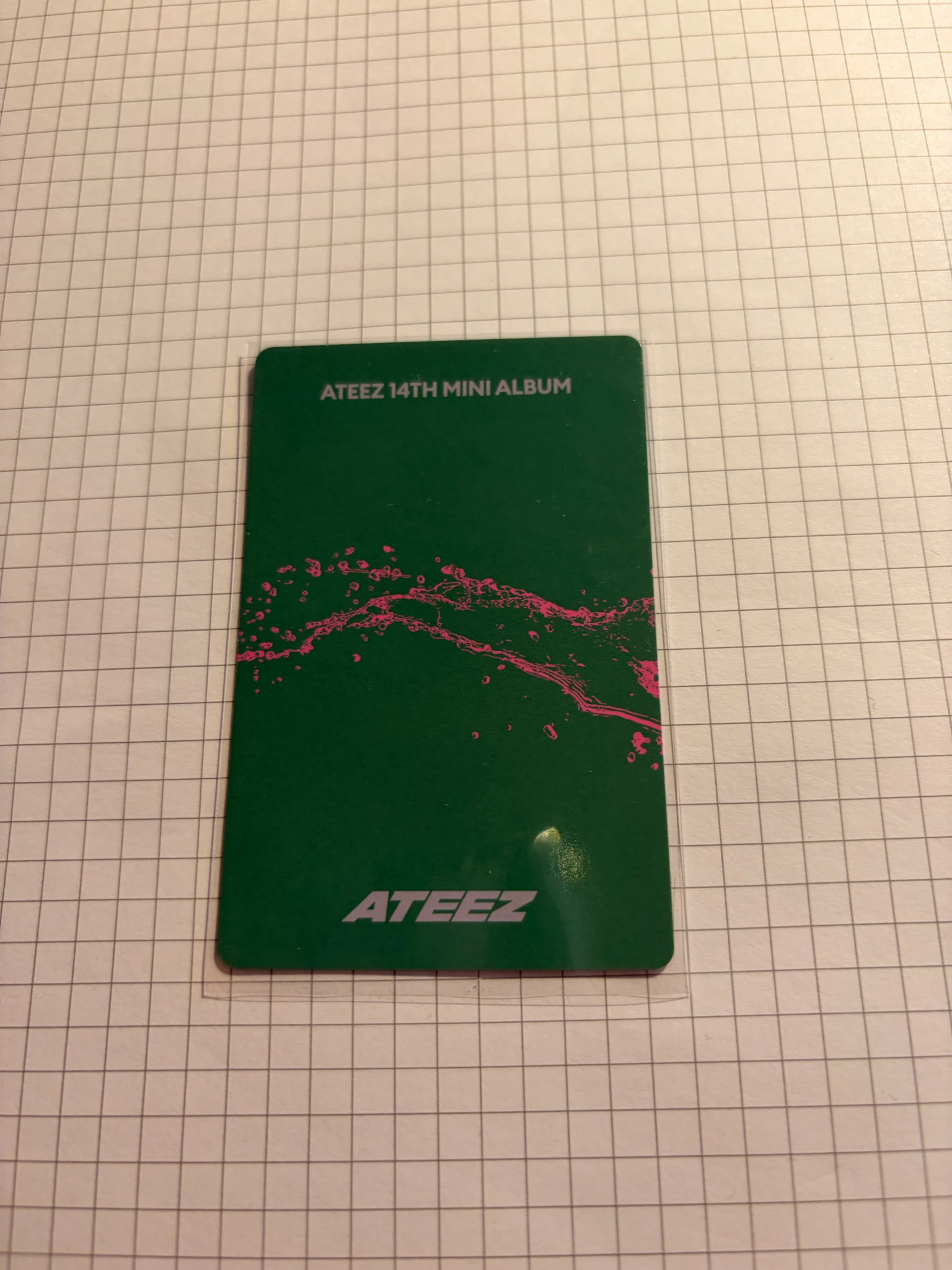 ATEEZ Hongjoong ATEEZ - Hongjoong - GOLDEN HOUR : Part.5 Album album photocard poca album Z version image card listing photo 2