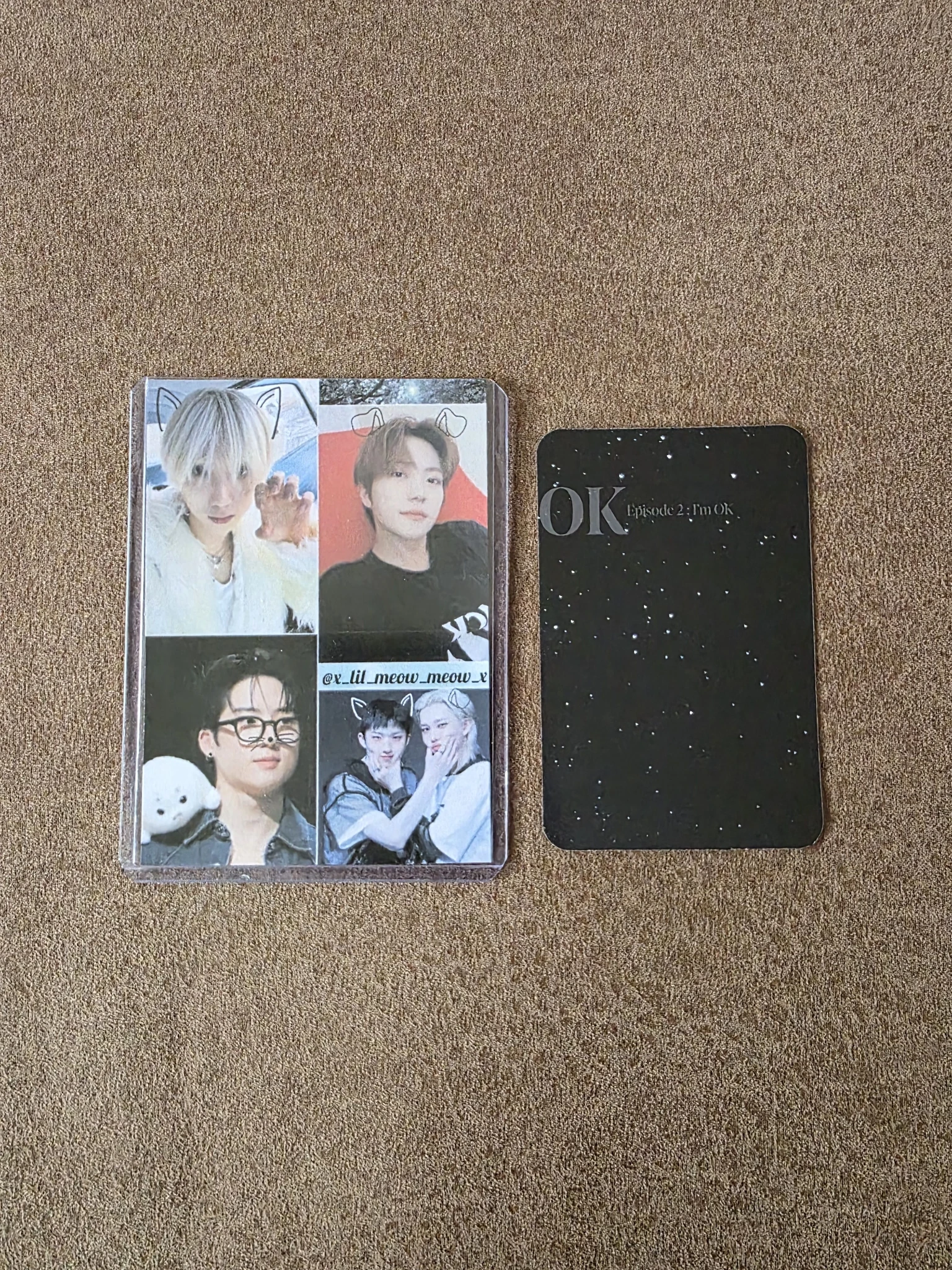 CIX Hyunsuk CIX - Hyunsuk - ‘OK’ Episode 2 : I’m OK Album kill me version album photocard listing photo 2