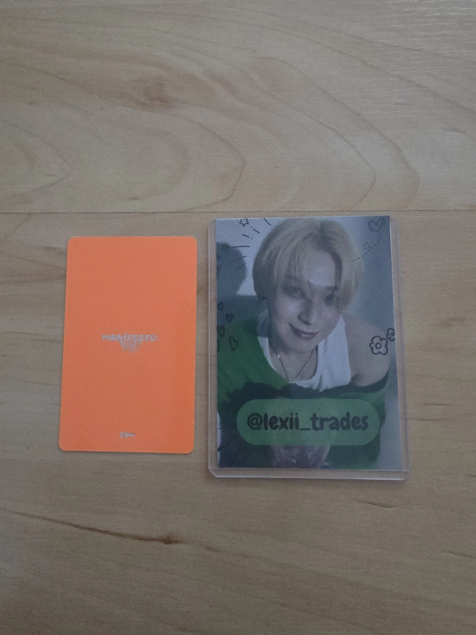 ENHYPEN Evan (Heeseung) ENHYPEN - Heeseung - MANIFESTO: DAY 1 Album album photocard korean album standard version D version M version J version listing photo 2