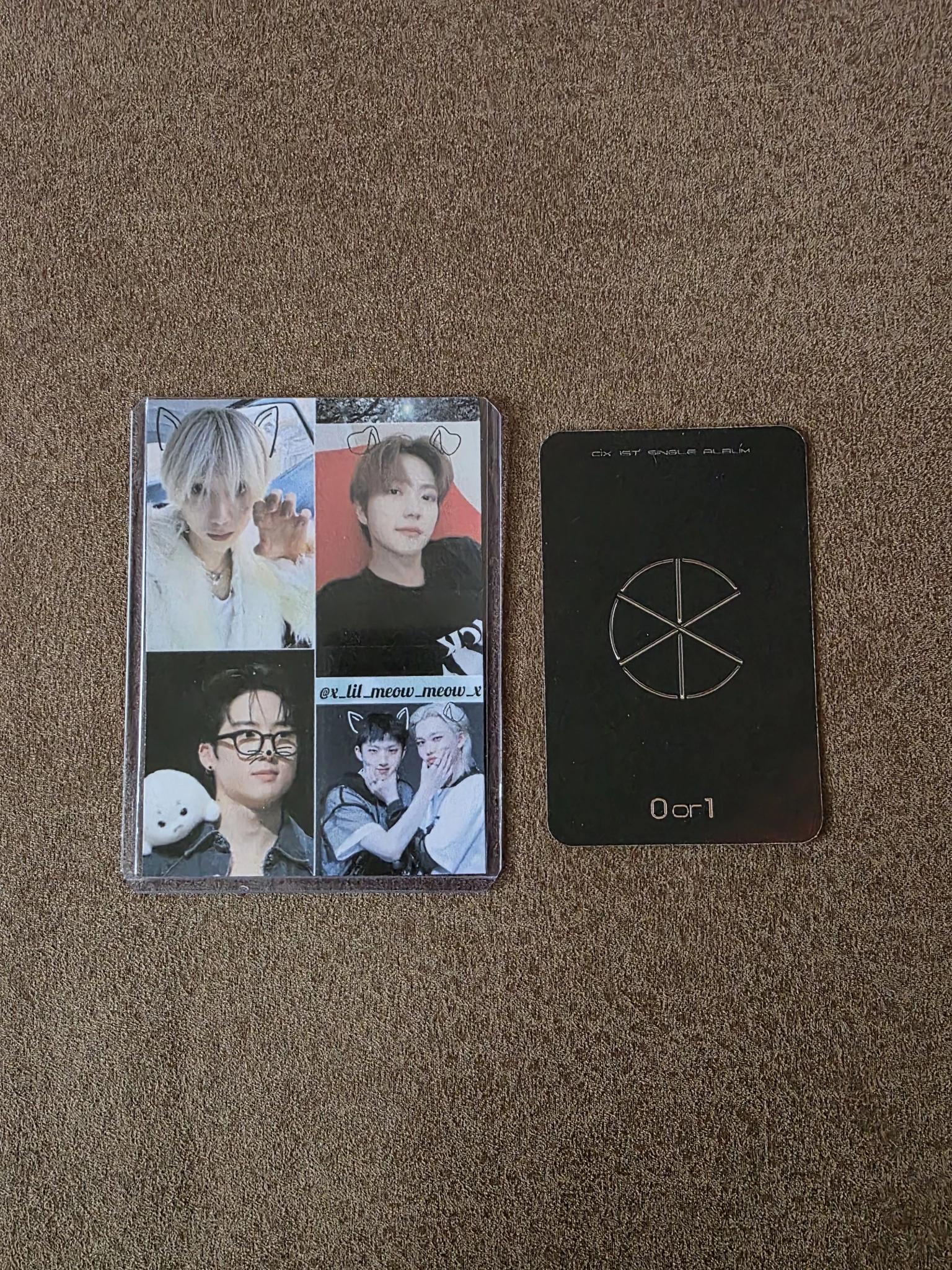 CIX Hyunsuk CIX - Hyunsuk - 0 or 1 Album album photocard android version listing photo 2
