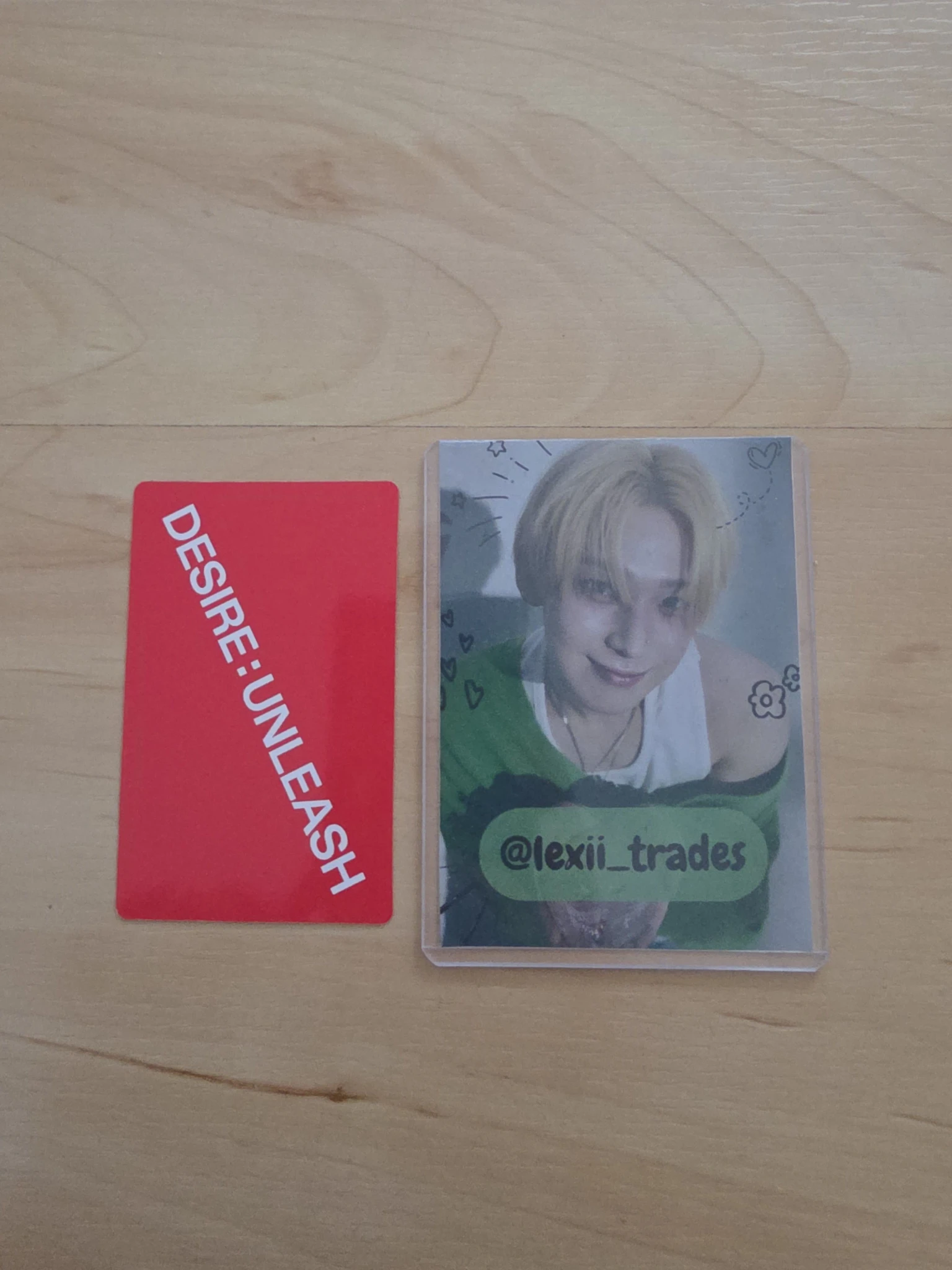 ENHYPEN Evan (Heeseung) ENHYPEN - Heeseung - DESIRE: UNLEASH Album album photocard bath bomb version korean album (non-kr source) photocard set listing photo 2