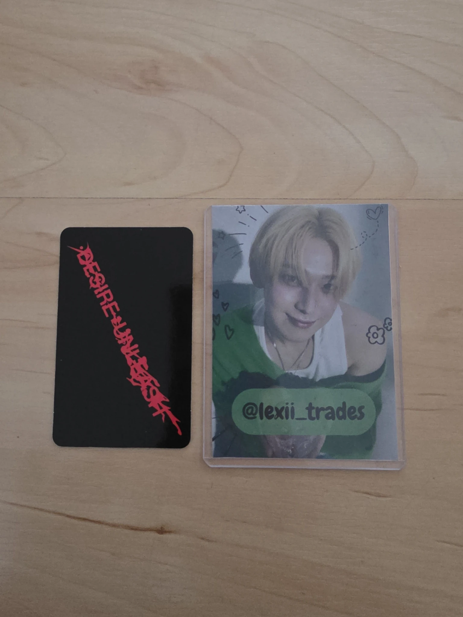 ENHYPEN Evan (Heeseung) ENHYPEN - Heeseung - DESIRE: UNLEASH Album korean album album photocard mine version B version listing photo 2