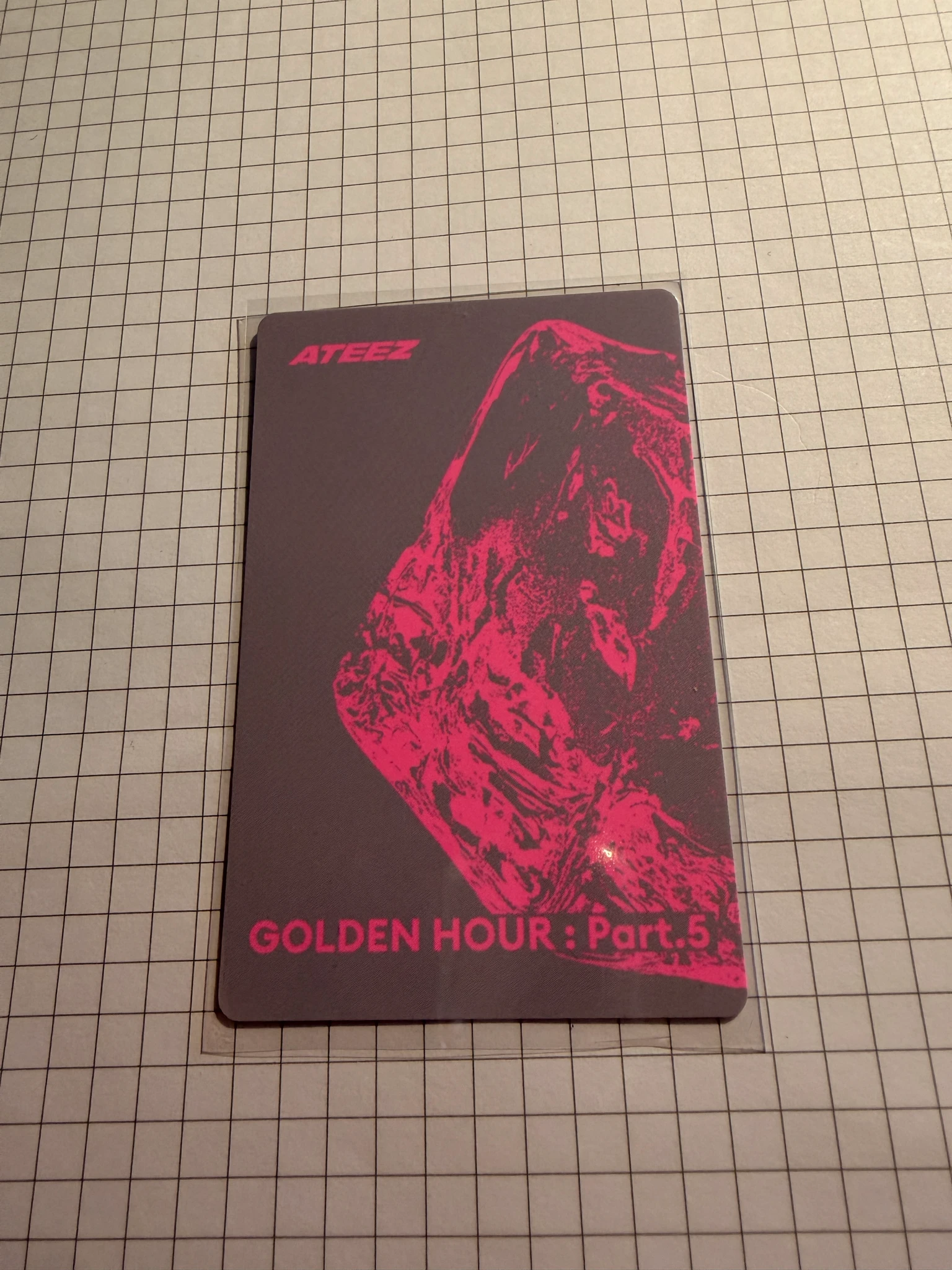 ATEEZ Hongjoong ATEEZ - Hongjoong - GOLDEN HOUR : Part.5 Album album photocard poca album diary version listing photo 2