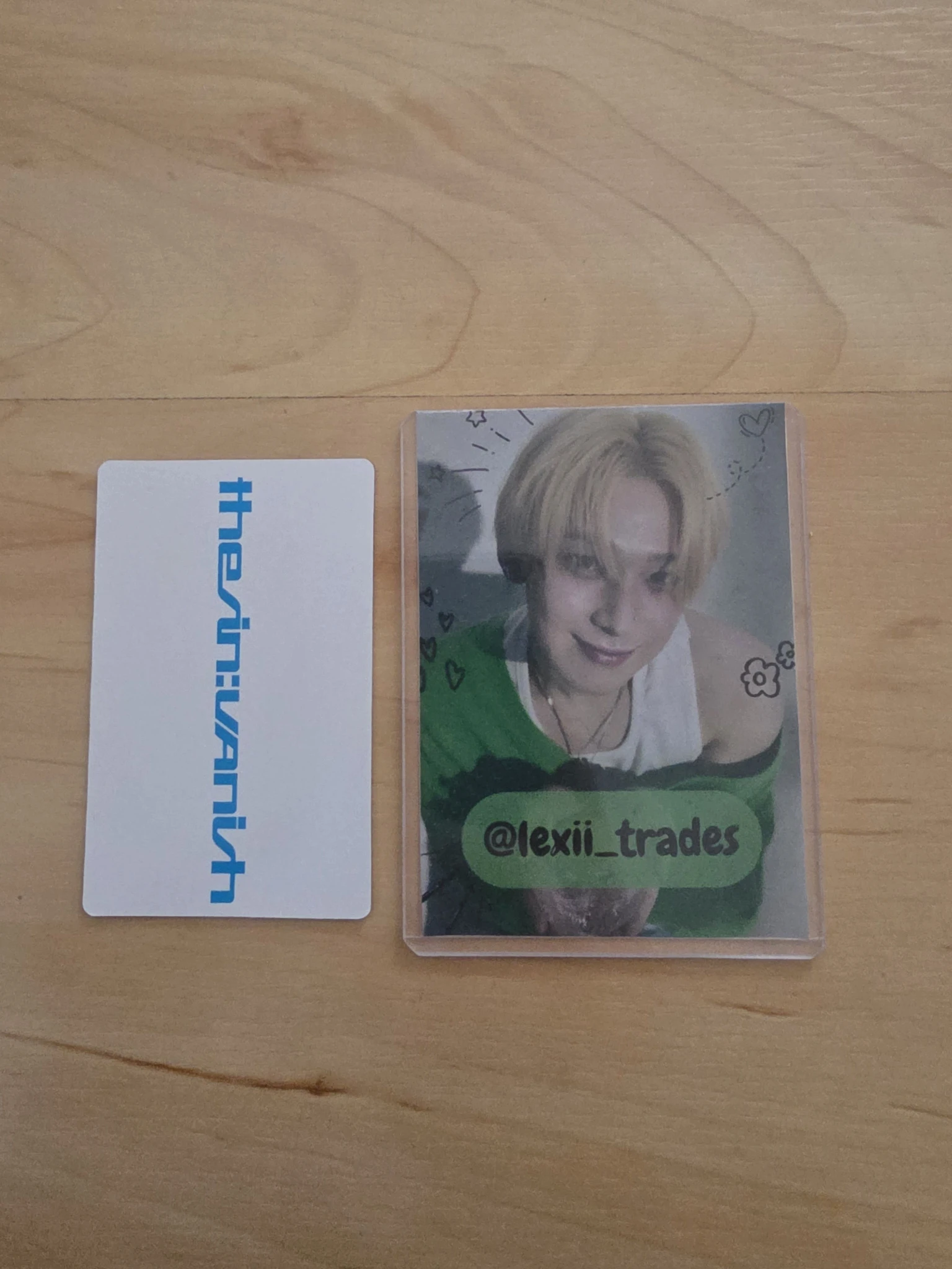 ENHYPEN Evan (Heeseung) ENHYPEN - Heeseung - THE SIN: VANISH Album album photocard korean album storm version A version listing photo 2
